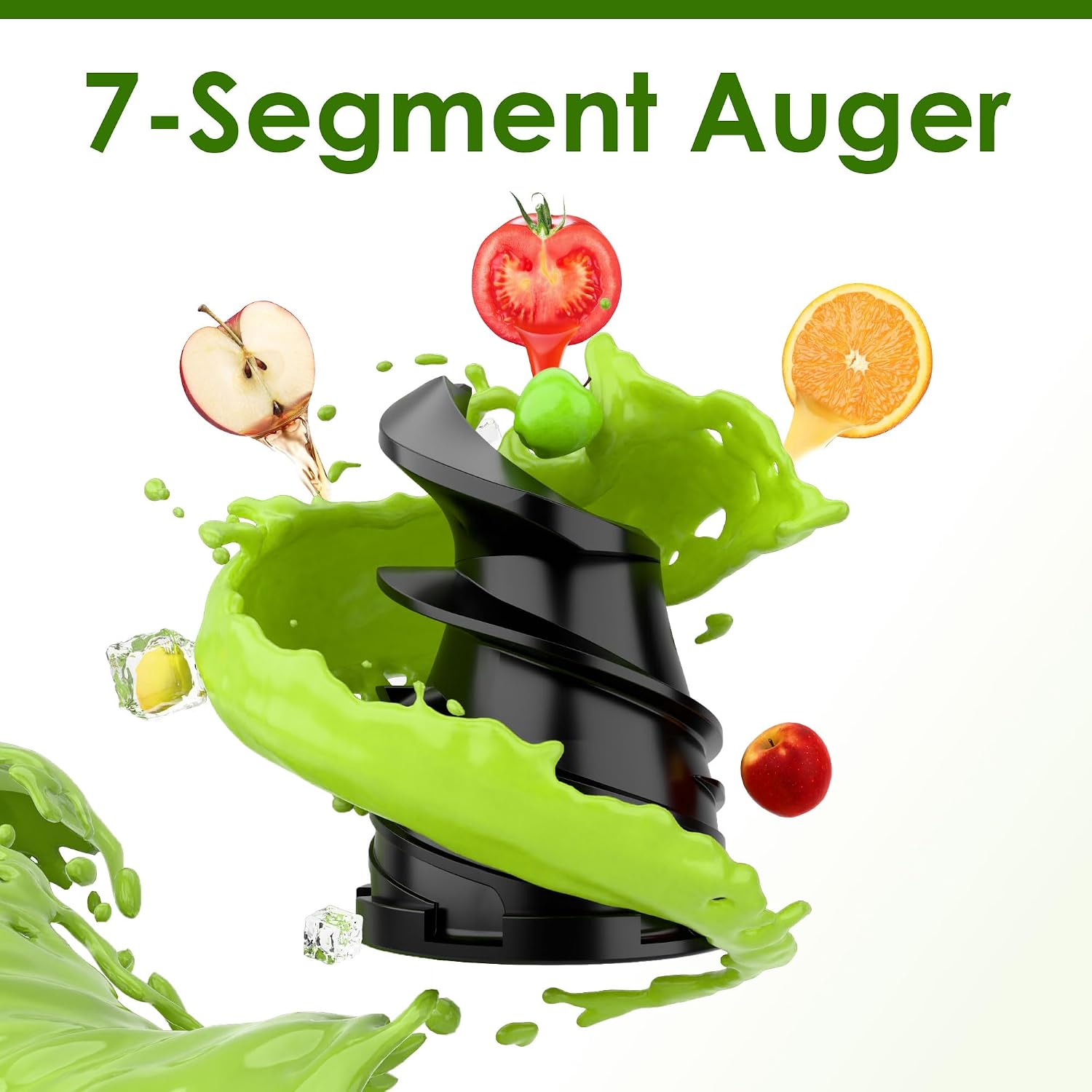 Detalle 2 de WHALL Cold Press Juicer Stainless Steel
