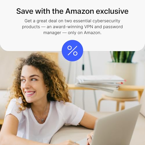 Thumbnail 10 de NordVPN Amazon Essential: VPN for up to 10 devices + NordPass Password Manager (2-Year Digital Code)