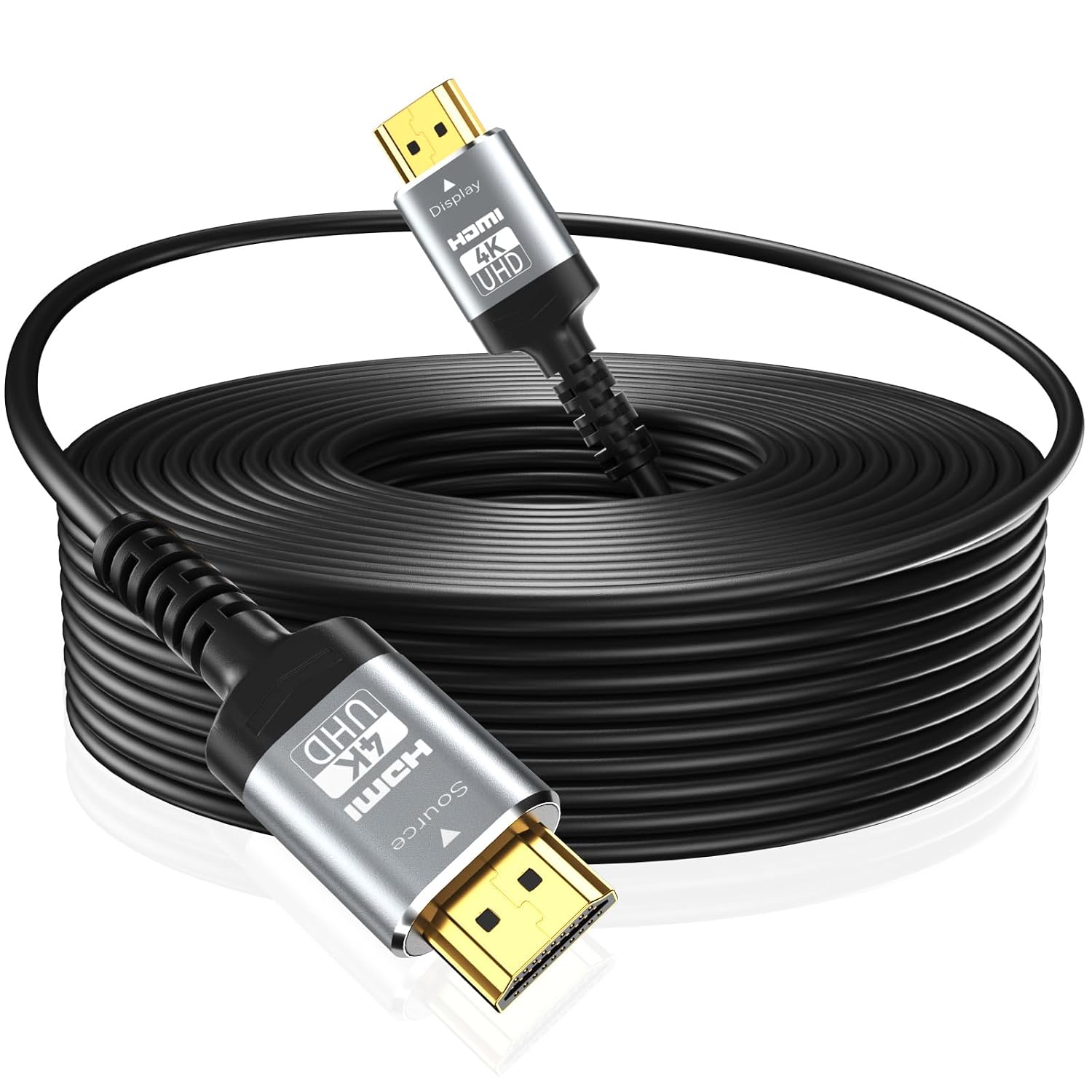 Detalle de Soonsoonic 4K Fiber Optic HDMI Cable 20M – Unidirectional Active HDMI 2.0
