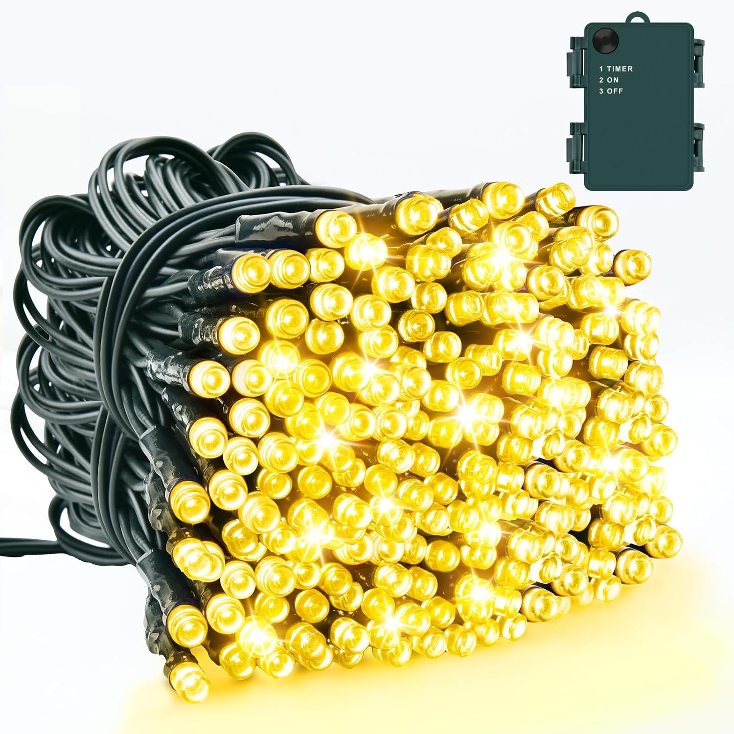 Detalle de Dalugo Outdoor Battery Fairy Lights 10M