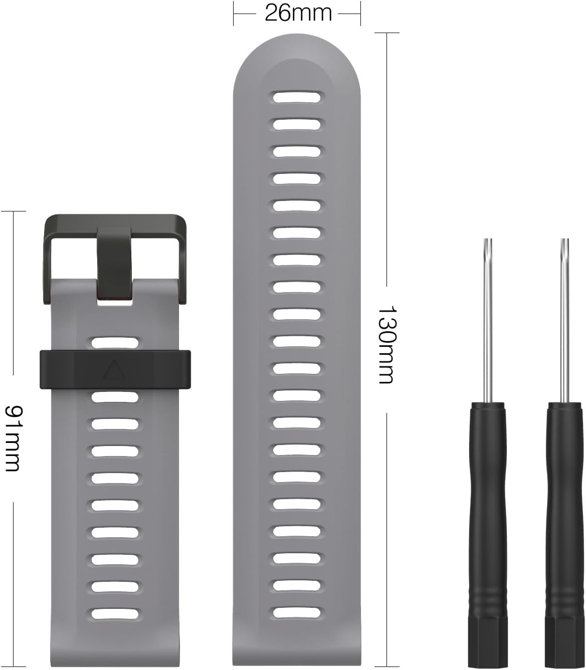 Thumbnail 6 de MoKo Watch Strap for Garmin Fenix 3 145–210mm
