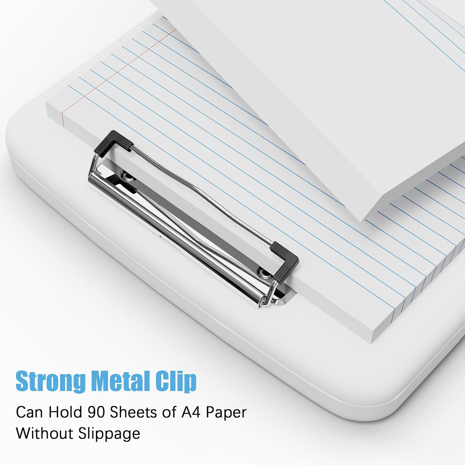 Thumbnail 4 de Hnogri Hongri Clipboard with Storage & Pen Holder (8.5 x 11, foil-side opening) – lightweight nursing-style clip board