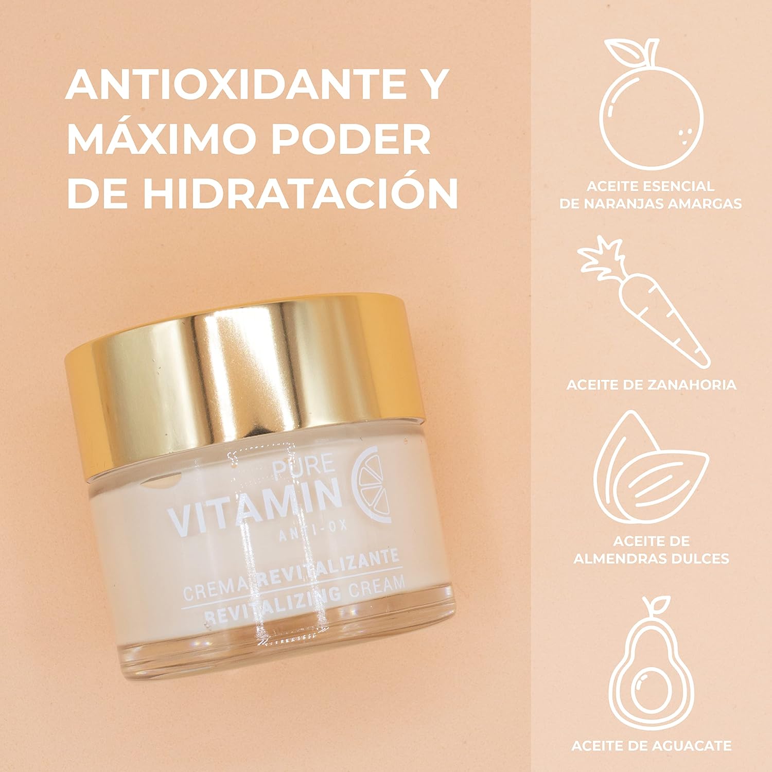 Thumbnail 3 de Noche y Día PURE VITAMIN Crema C Antioxidante 60 ml 🌟