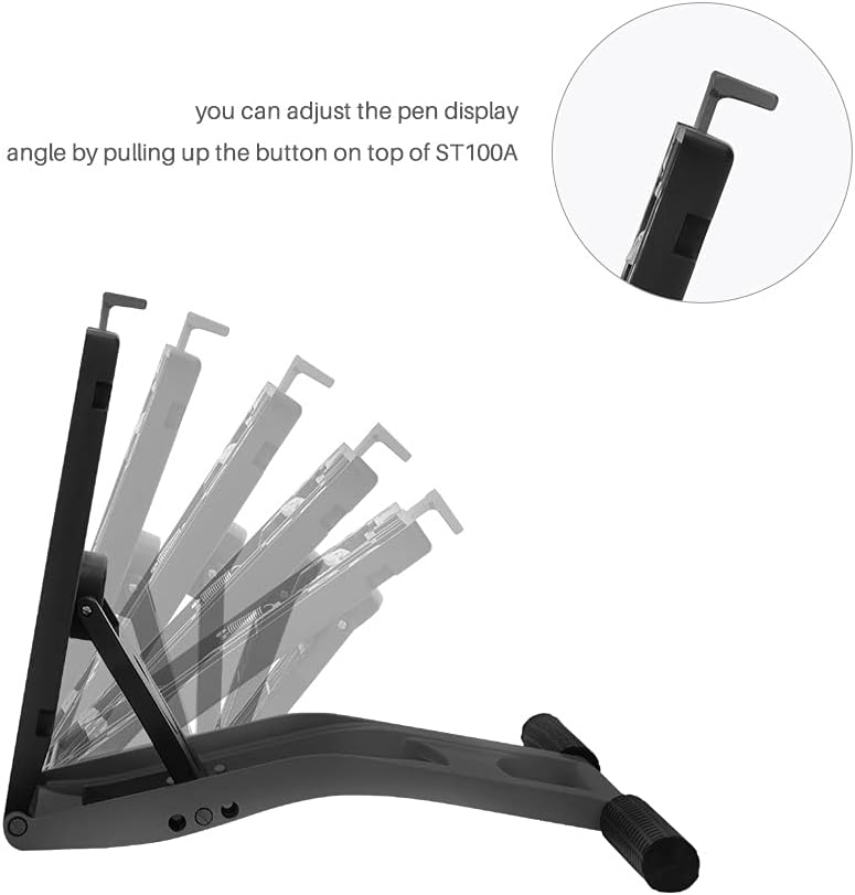 Thumbnail 2 de HUION ST100A Adjustable Drawing Tablet Stand (multi-angle) for Kamvas monitors