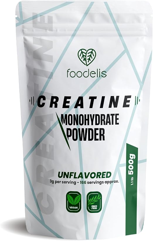 Detalle de Pura Creatina Monohidratada Micronizada 500g - Sin Sabor 💪