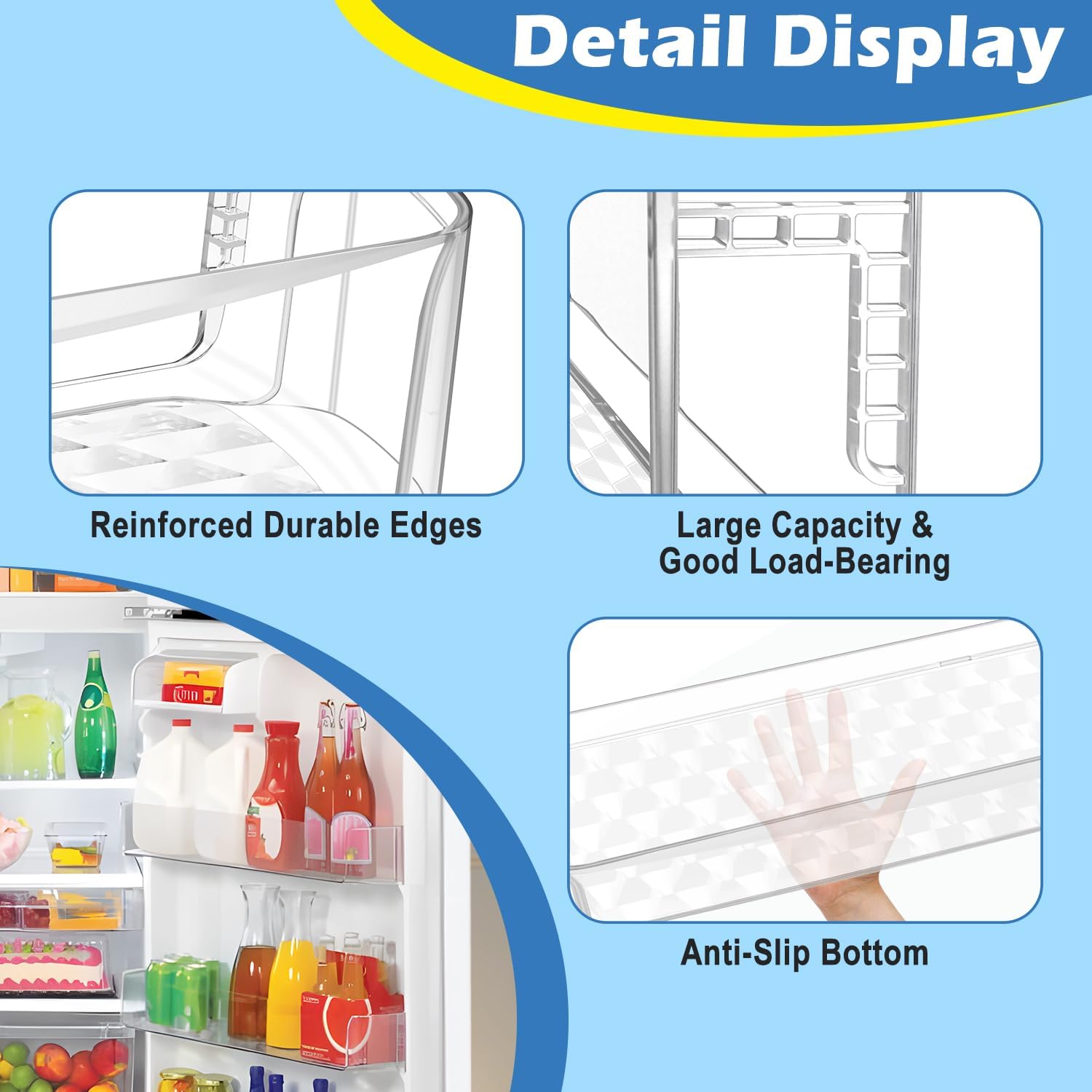 Detalle de YEECHUN MAN62570401 Refrigerator Door Bin for Select LG Models