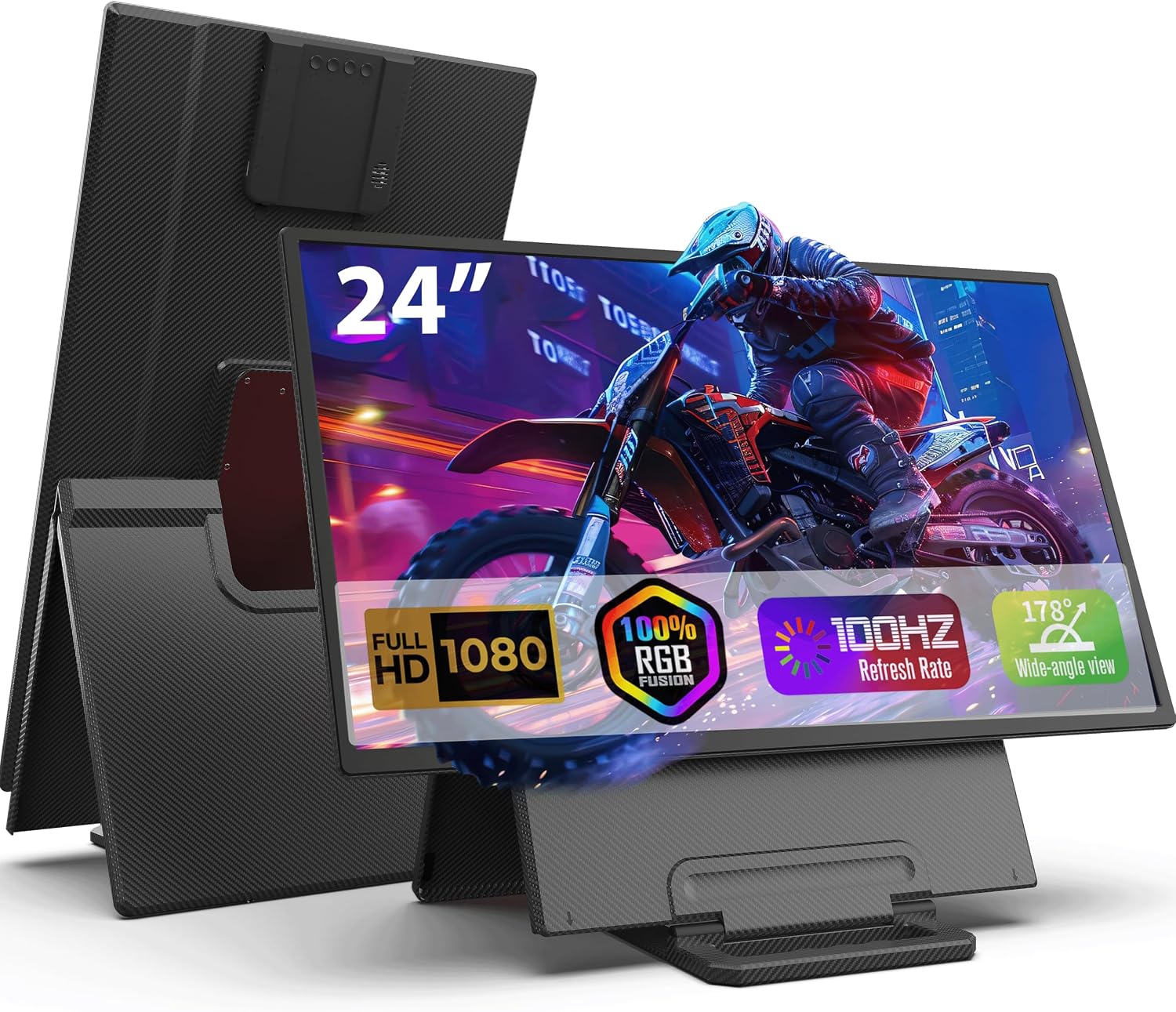 Detalle de 24" Portable Monitor 1080P 100Hz IPS