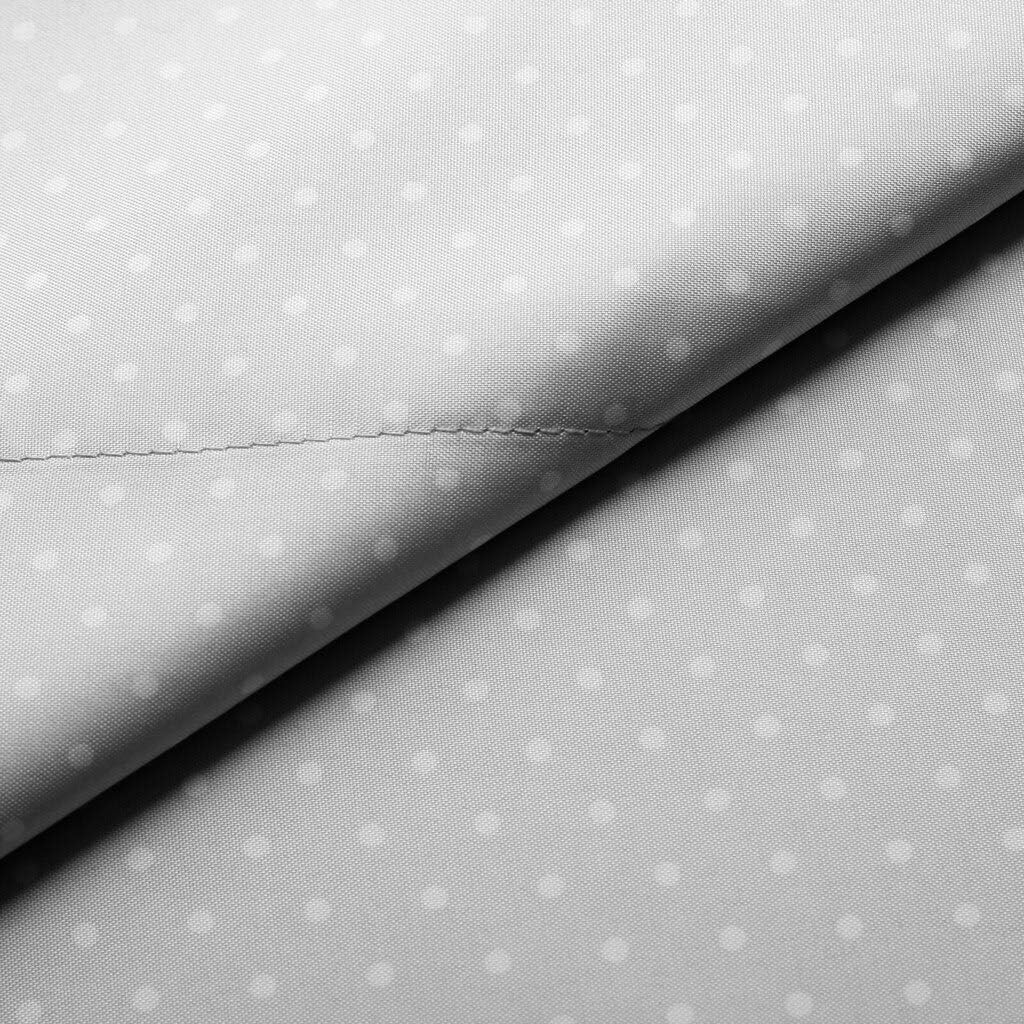 Thumbnail 3 de 1500 Supreme Collection Queen Sheet Sets Polka Dot Gray – Luxury Hotel Bed Sheets, Deep Pockets, and Stay-In-Place Fit