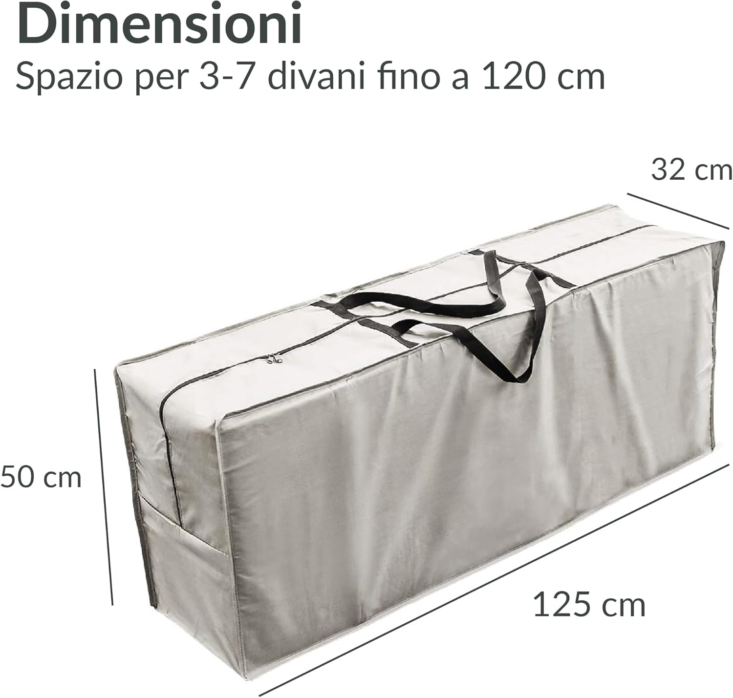 Thumbnail 5 de Chefarone Borsa Impermeabile per Cuscini 125x50x32 cm