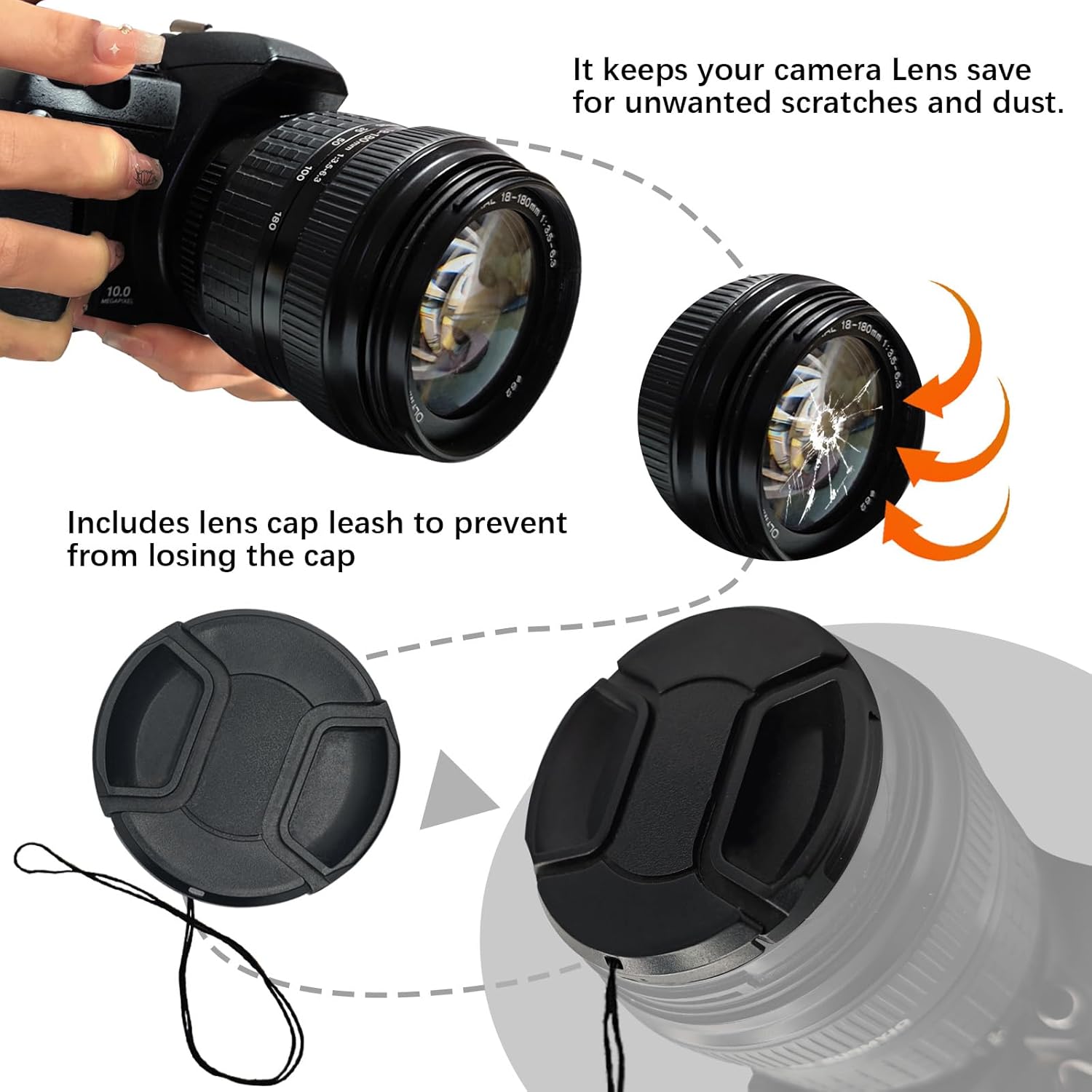 Thumbnail 4 de BEIZMEI 39mm Front Lens Cap — Compatible with All Brands Ø39mm