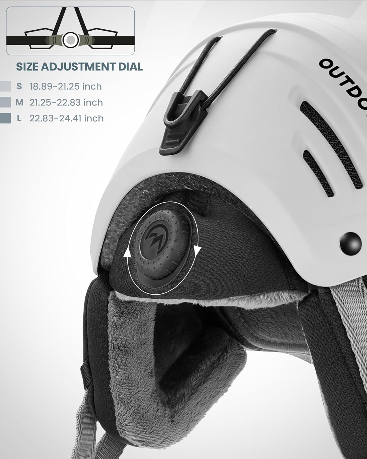 Detalle 2 de OutdoorMaster Snowboard Helmet 14 Vents