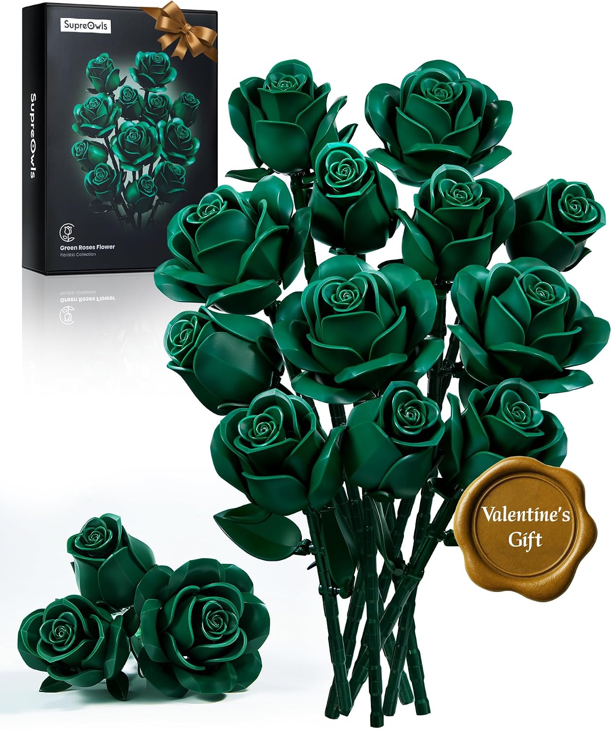 Thumbnail 6 de iATOM Blue Rose Bouquet 12pcs 🌹