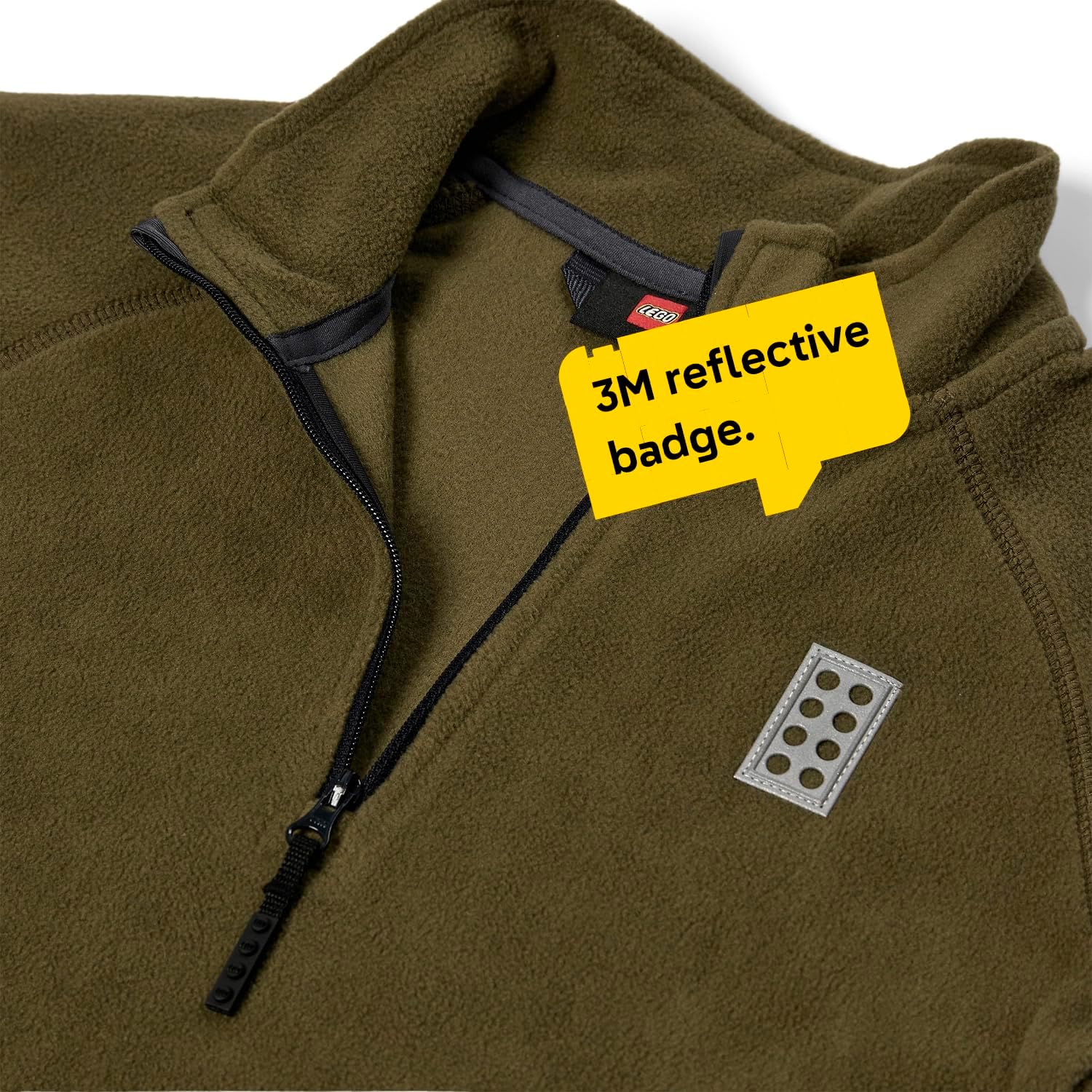 Detalle de Lego Wear Jungen Half-Zip Jacket Fleece-Jacke – Mid-Layer für kalte Tage