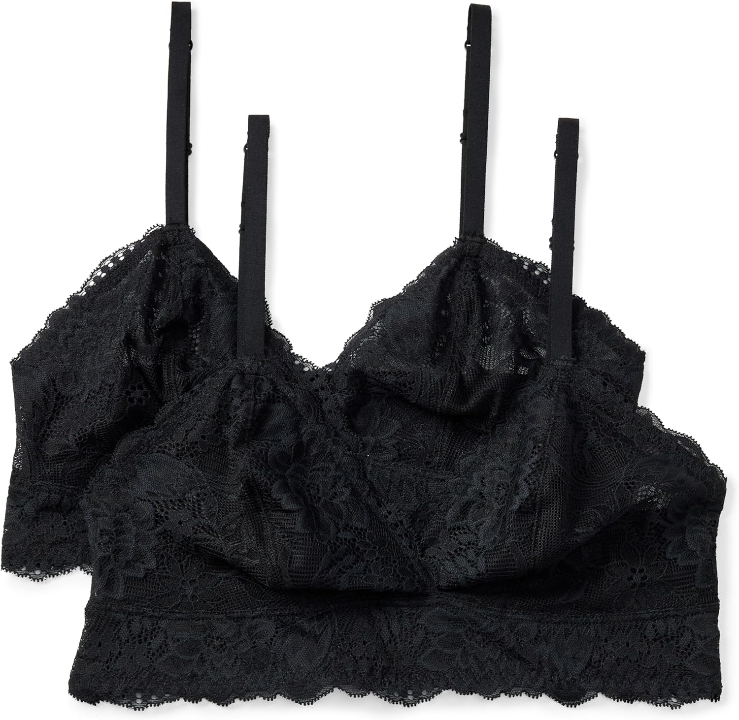 Thumbnail 6 de Amazon Essentials Women’s Stretch Galloon Lace Longline Triangle Bralette (Unlined)