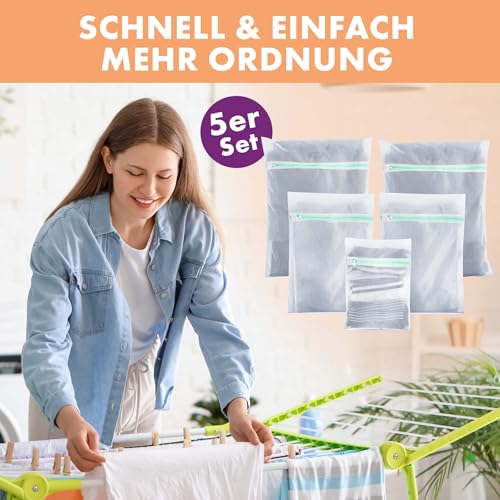 Thumbnail 6 de Lavandola Wäschenetz Set – Kochfest, trocknergeeignet, 3 Größen für BHs, Feinwäsche, Unterwäsche & Co.