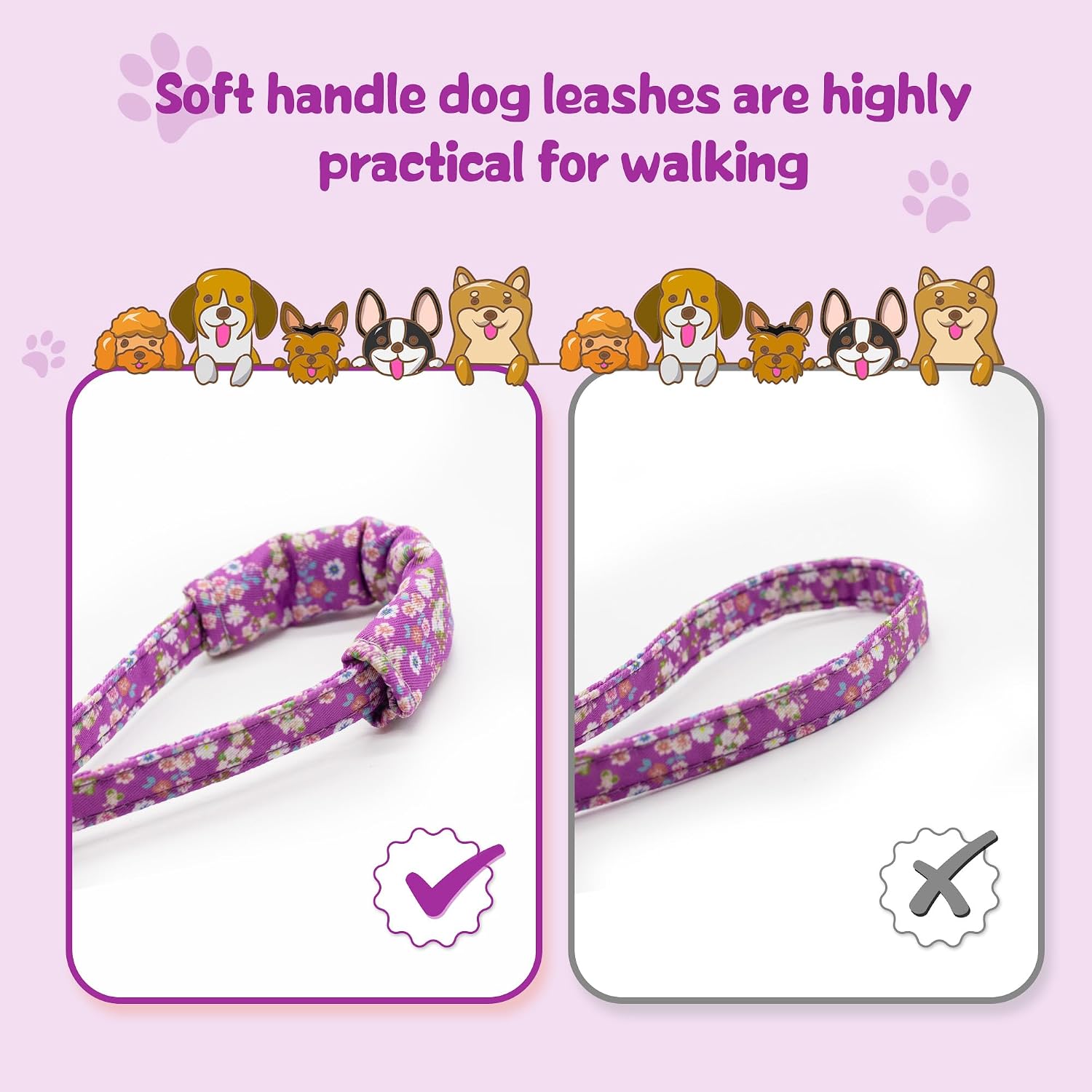 Thumbnail 4 de Dote on Dog Collar Set Purple S