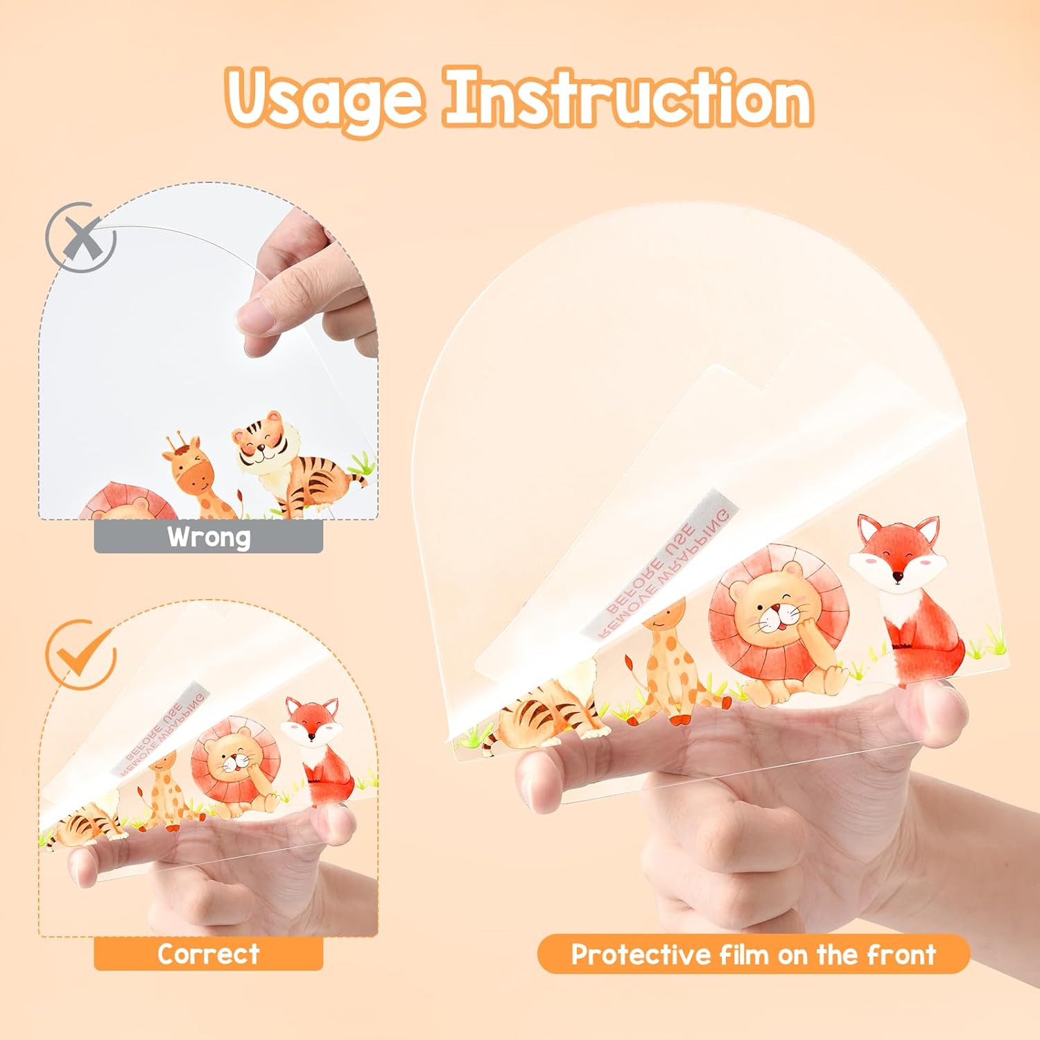 Thumbnail 6 de OTraki Night Light Kids – Personalised LED Night Light for Children with DIY Erasable Panel