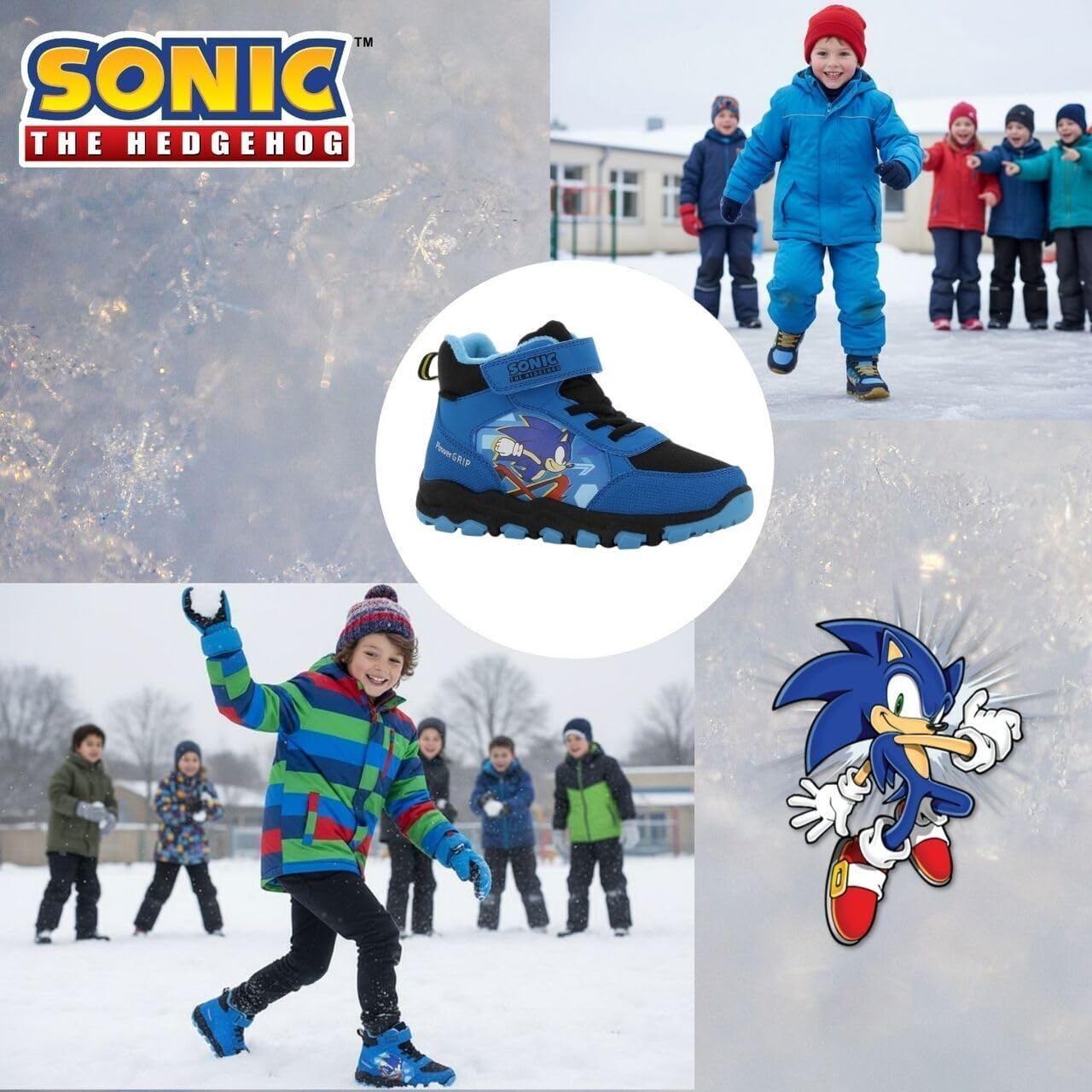 Thumbnail 6 de Leomil Sonic Parent_SC_SnowBoots_Boy_noLED_W-sneeuwlaarzen met antislipzool