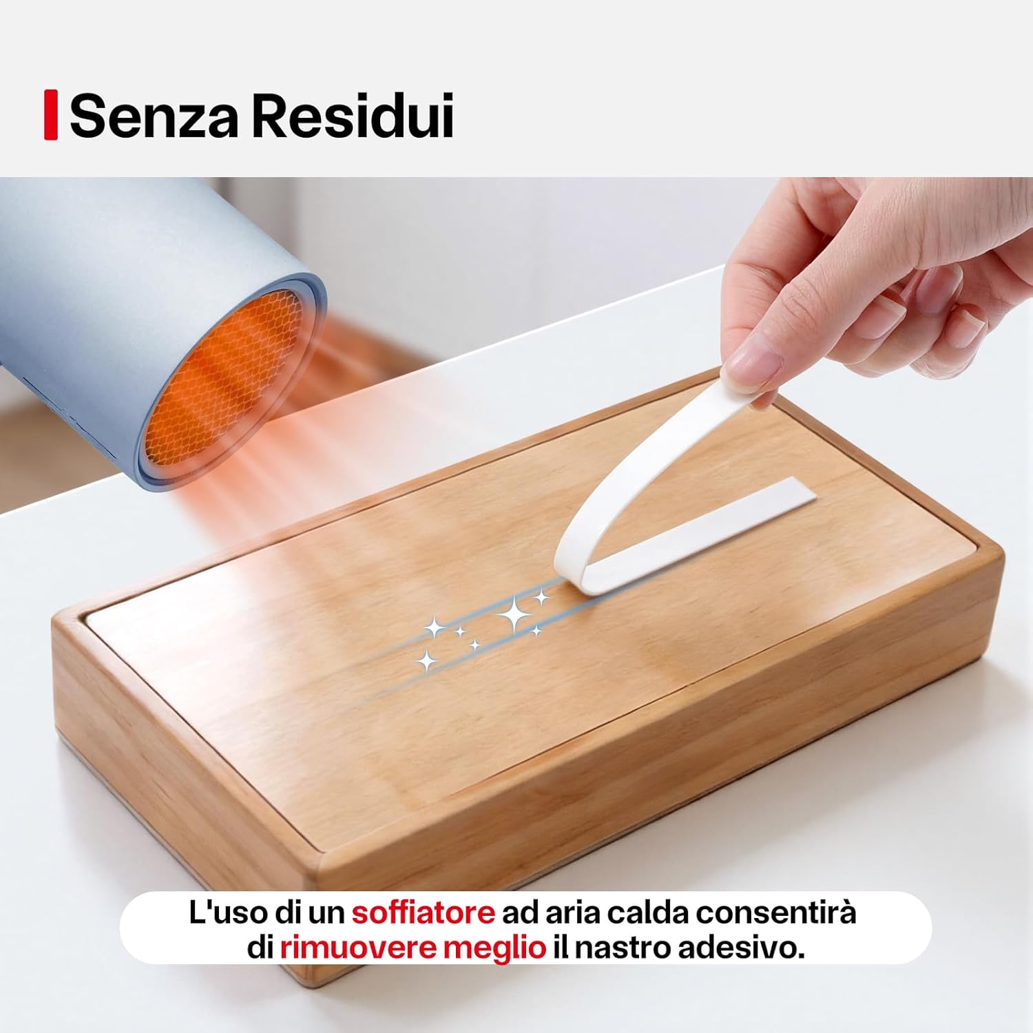 Thumbnail 5 de FIXCHORD 1600T PE Nastro biadesivo extra forte da montaggio (10 mm × 3 m)