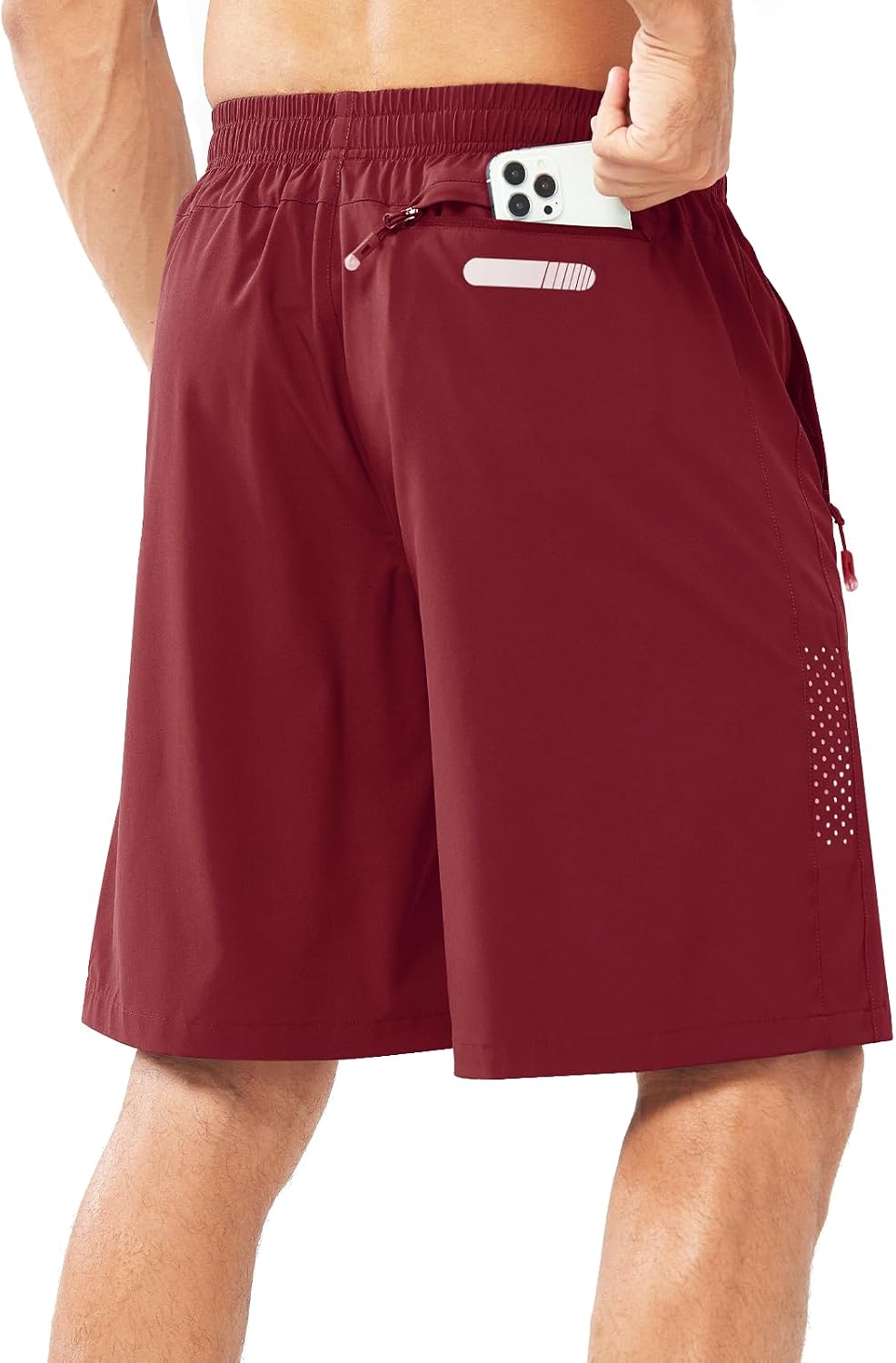 Detalle de NORTHYARD Men's Running Shorts Polyester-Elastane