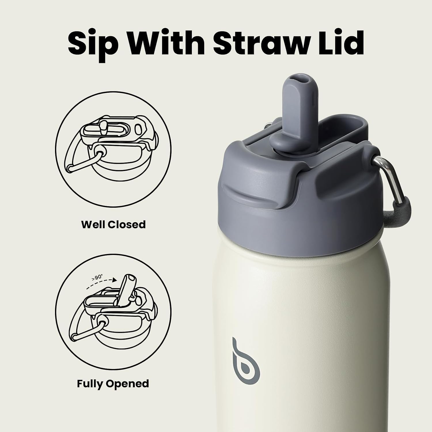 Detalle de BOTTLE BOTTLE 16oz kids insulated water bottle
