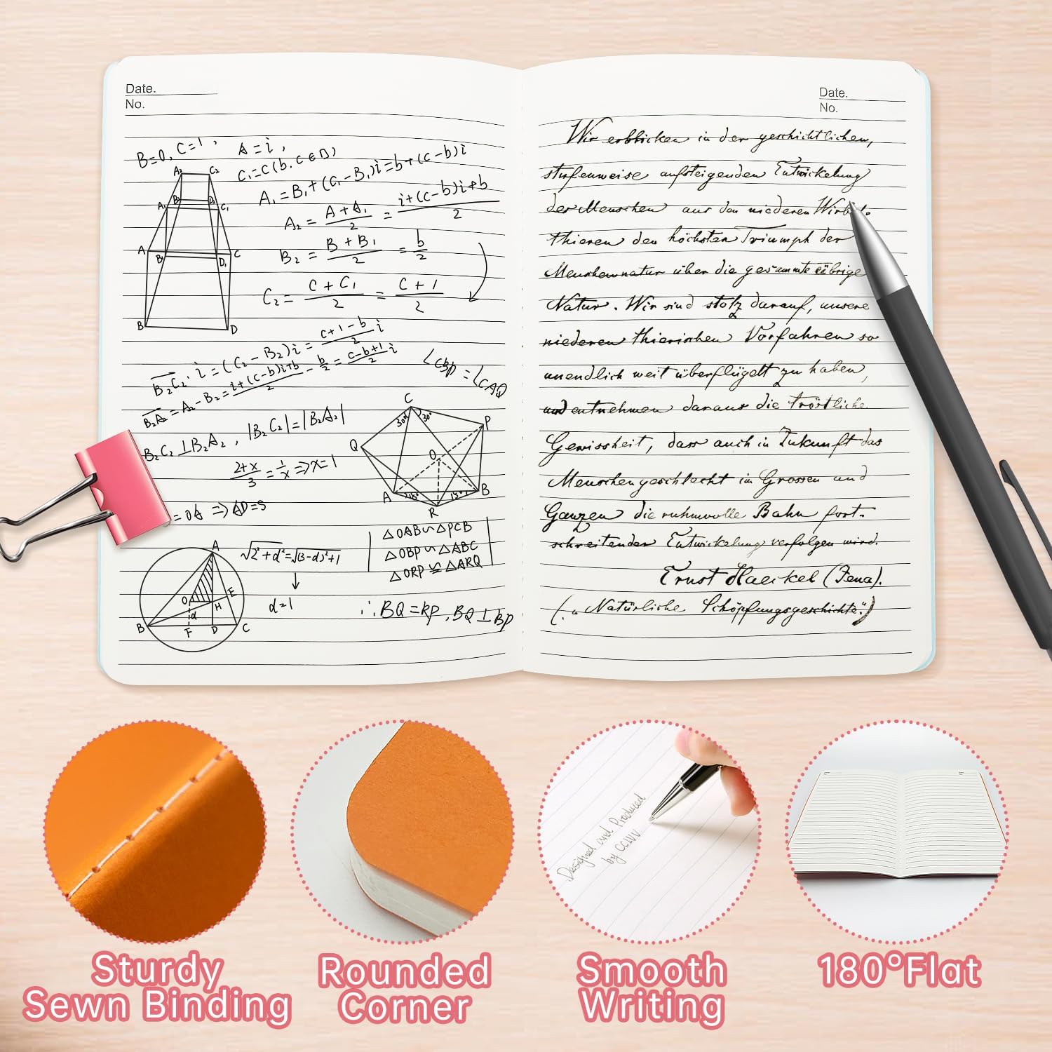 Thumbnail 3 de ReePlan 12 Pack A5 Lined Notebooks review: practical multi-colour set for study and work