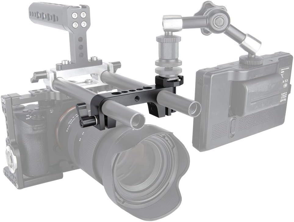 Thumbnail 4 de NICEYRIG 15mm Rod Clamp with Cold Shoe