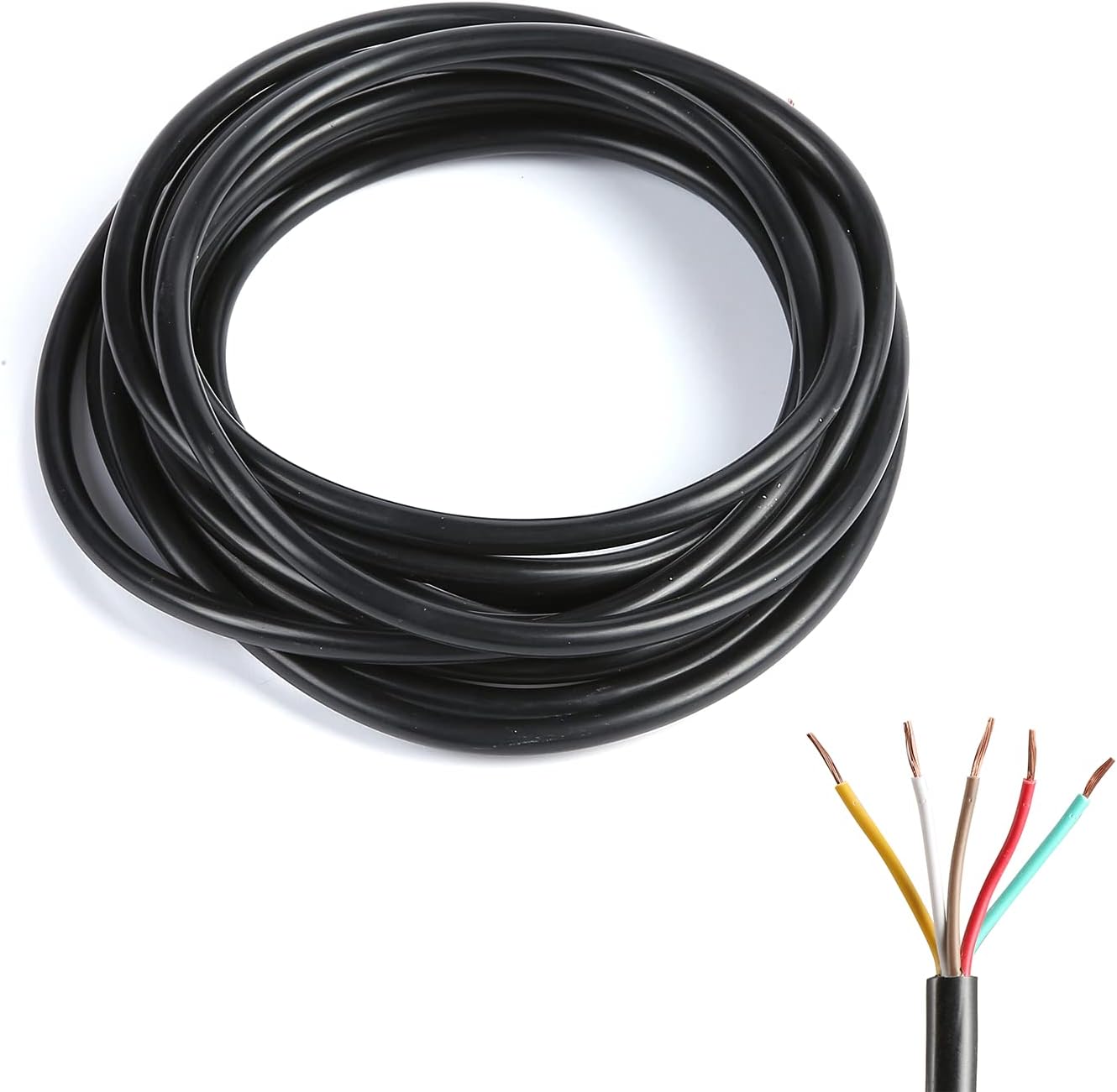 Detalle 2 de ETUKER 7 Pin Trailer Cable 5m