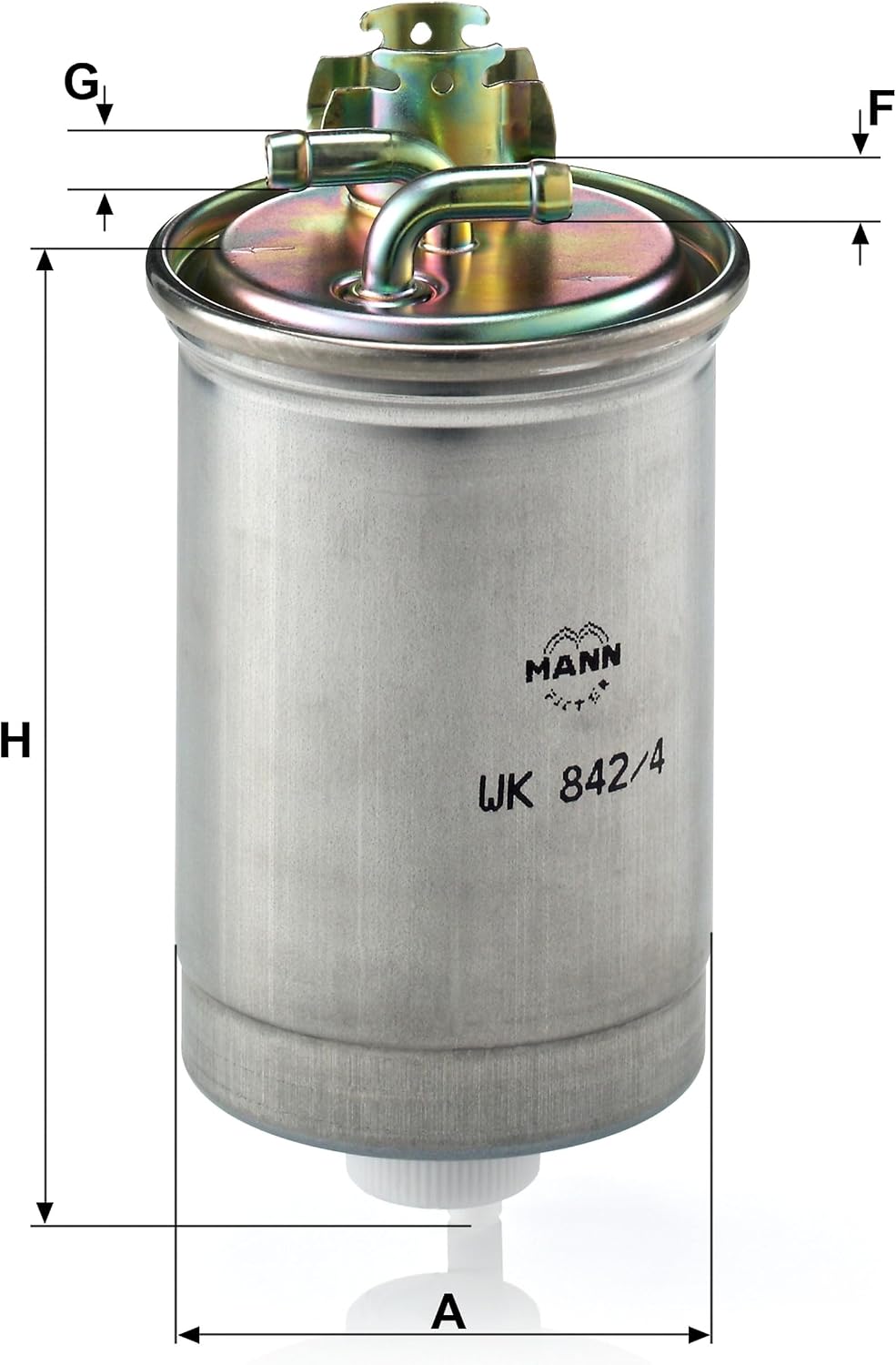 Thumbnail 2 de Mann Filter WK 842/4 filtre à carburant