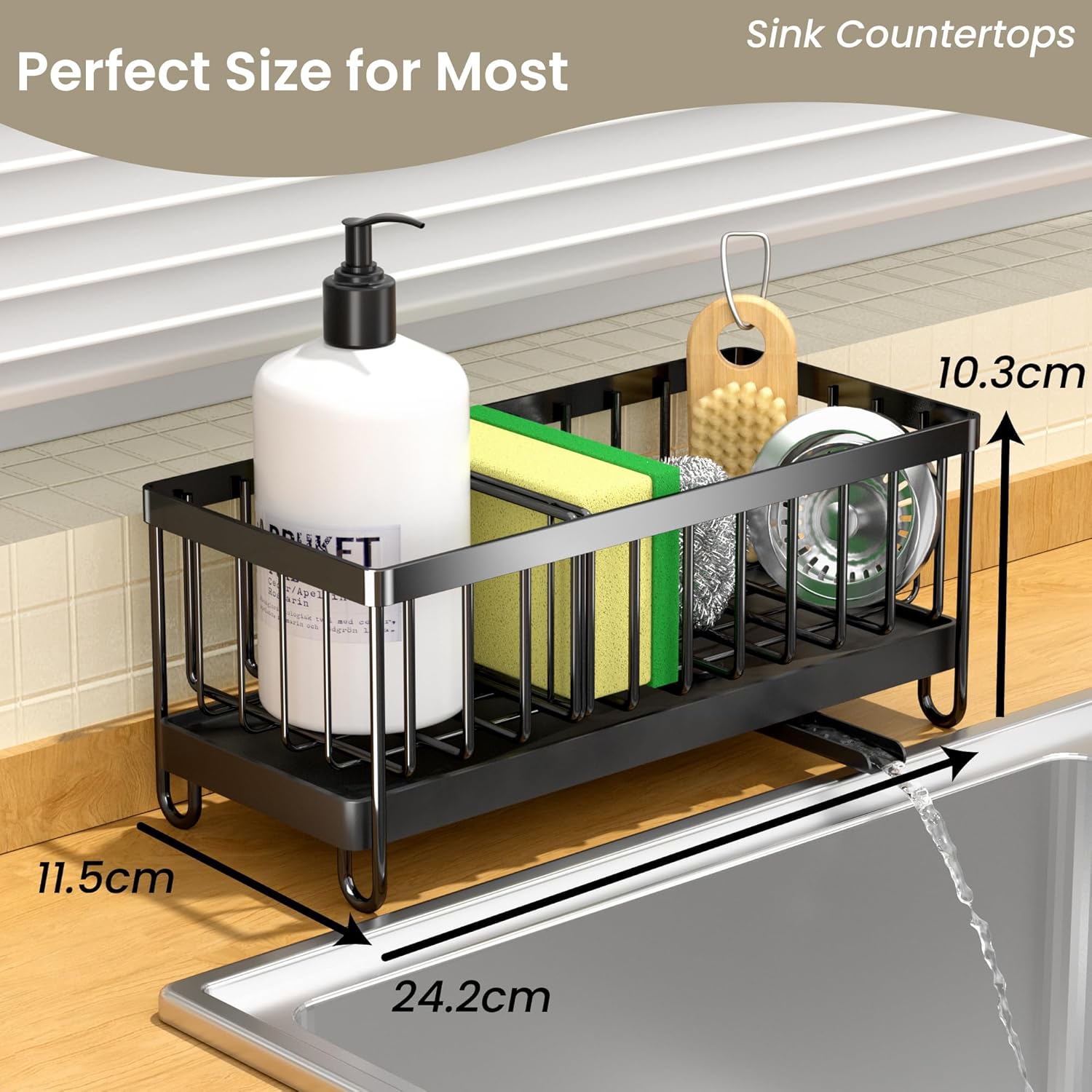 Detalle 2 de PKBD Kitchen Sink Caddy 304 Rustproof