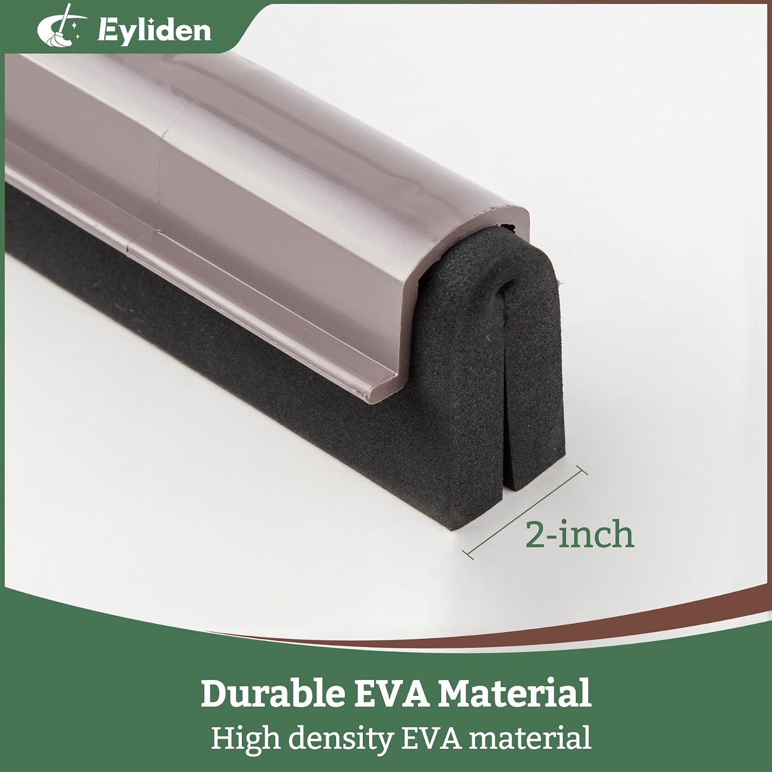 Thumbnail 3 de Eyliden Floor Squeegee Heavy Duty for Water Removal – 138 cm Telescopic Handle with EVA Foam Blade
