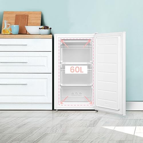 Detalle de COMFEE' RCU60WH2: Congelatore verticale compatto da 60 L per spazi piccoli