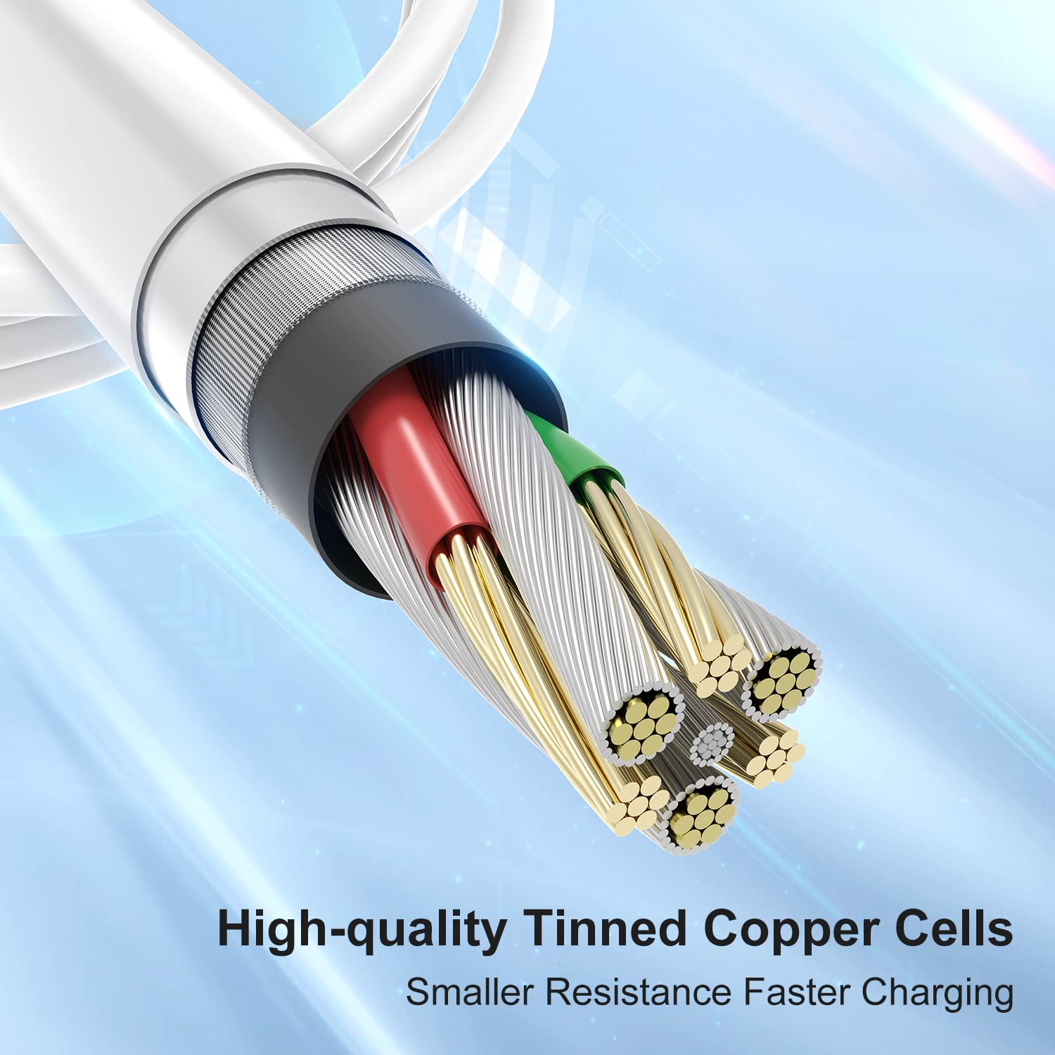 Thumbnail 3 de TUMABER USB‑C auf Lightning Kabel (2er Pack, 3 m) – Apple MFi zertifiziert für iPhone Schnellladung