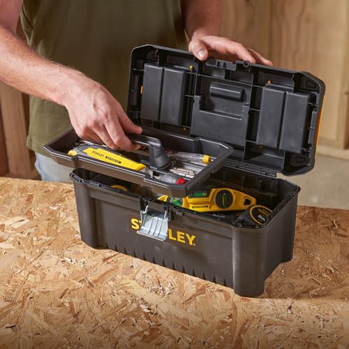 Thumbnail 10 de STANLEY 16 Zoll Essential Leichtgewicht-Werkzeugkiste STST1-75518 – kompakt, robust und organisiert