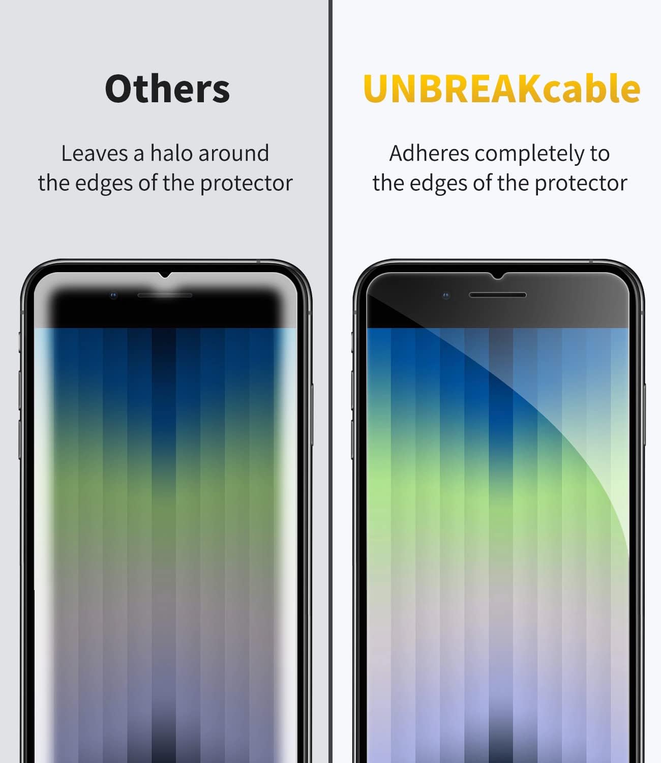 Thumbnail 6 de UNBREAKcable iPhone SE 2022 4.7" tempered glass protector