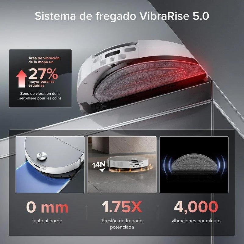 Thumbnail 3 de Roborock Saros 20 Sonic (aspira y friega) con autovaciado, navegación LiDAR y control por voz