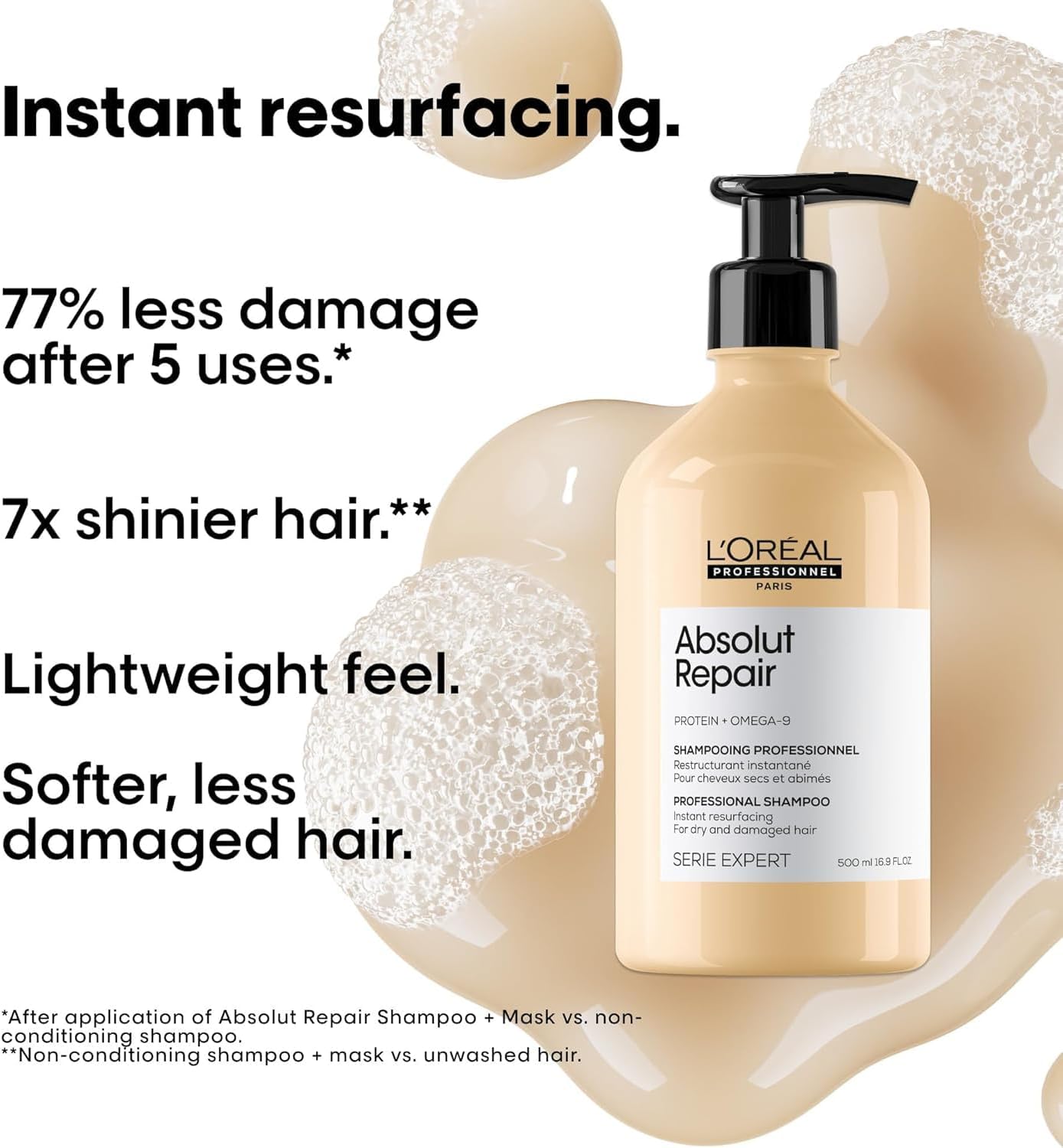 Thumbnail 2 de L’Oréal Professionnel Absolut Repair Hydrating Shampoo for dry hair