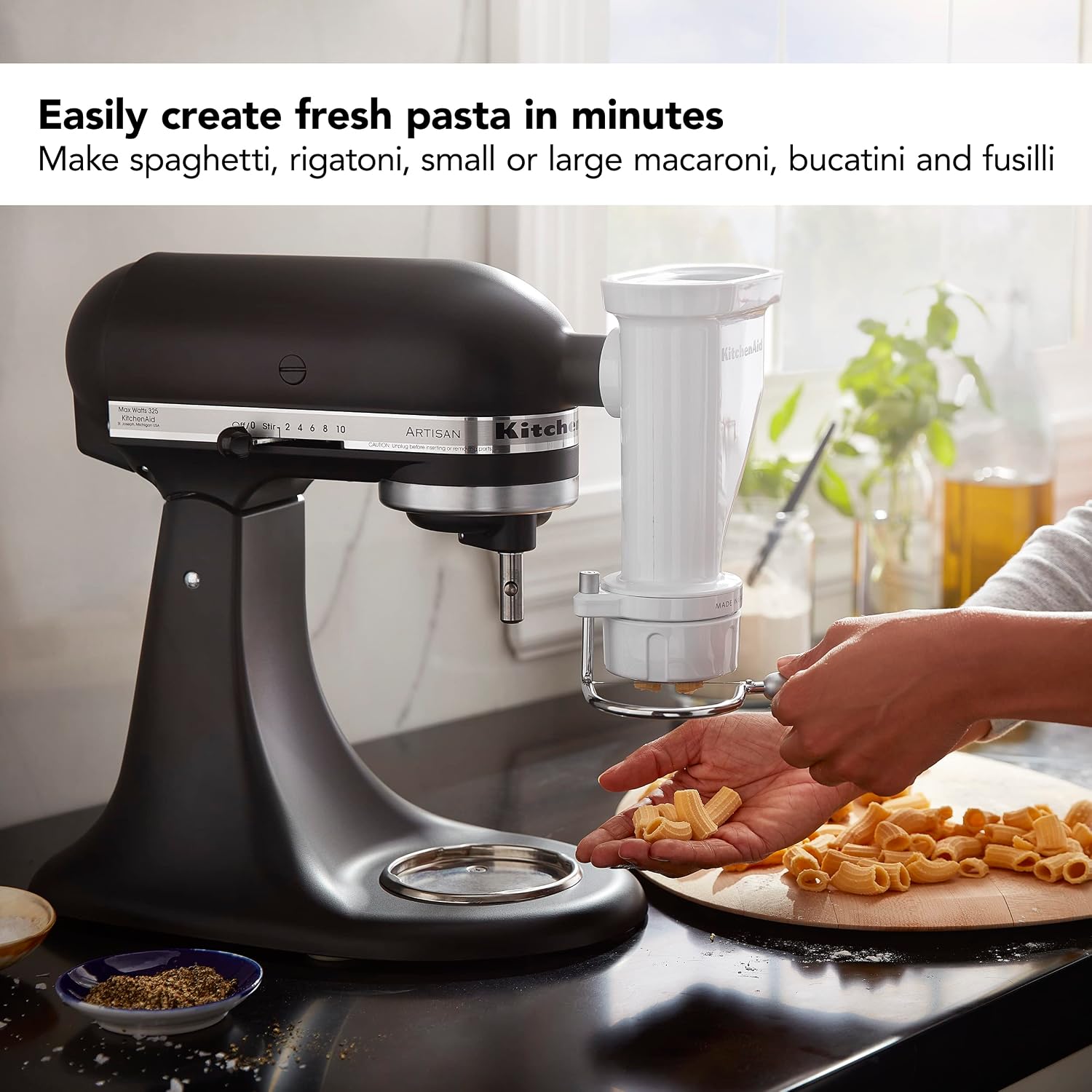 Detalle de KitchenAid Pasta Press Attachment KSMPEXTA