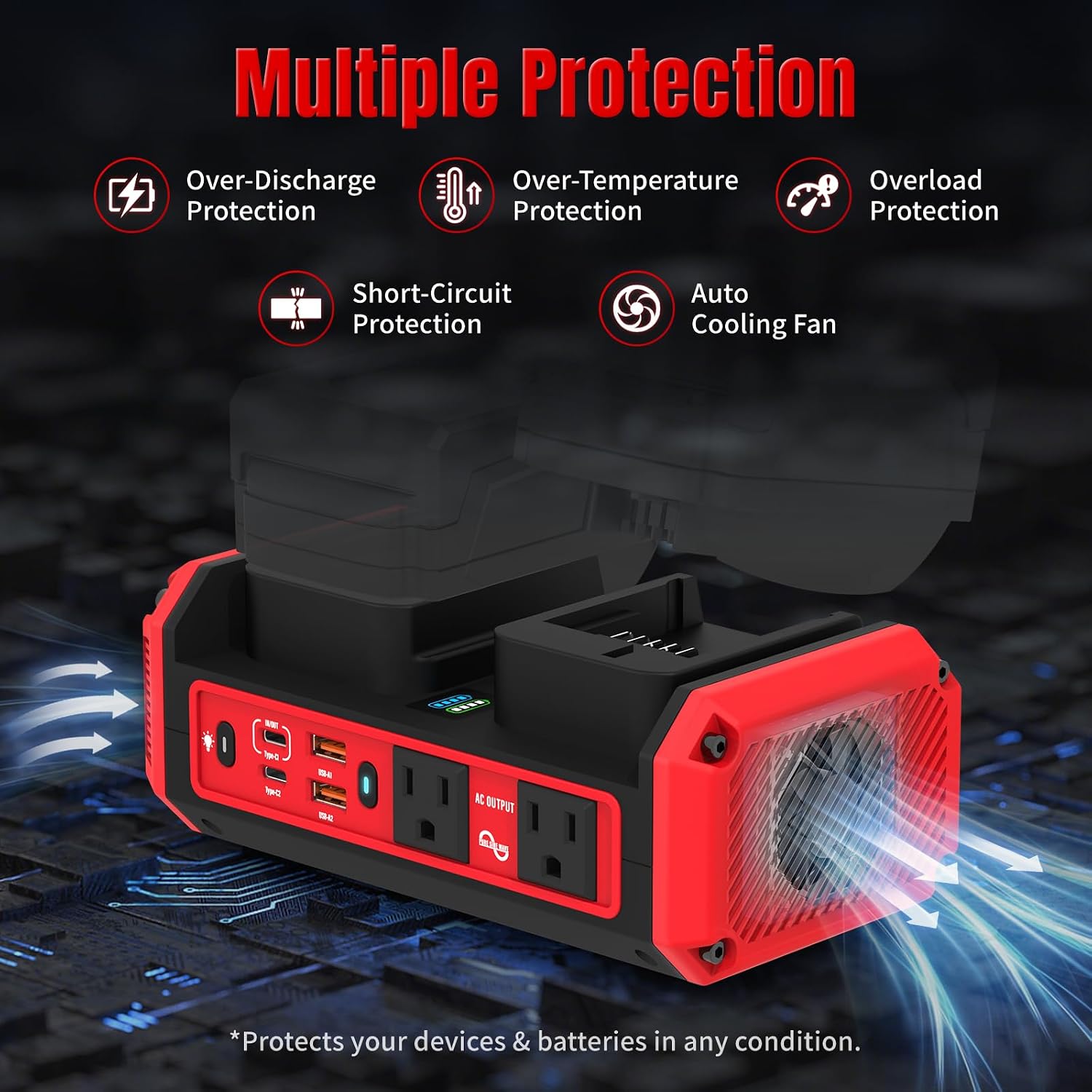 Thumbnail 6 de Kzreect Pure Sine Wave Inverter 350W