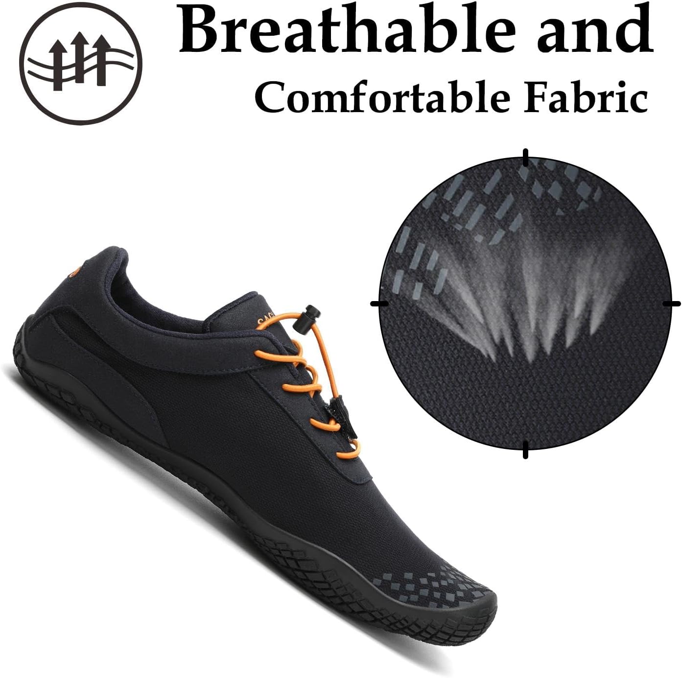 Thumbnail 2 de SAGUARO Unisex Barfußschuhe mit breiter Zehenbox, Zero-Drop – Weich, rutschfest, atmungsaktiv