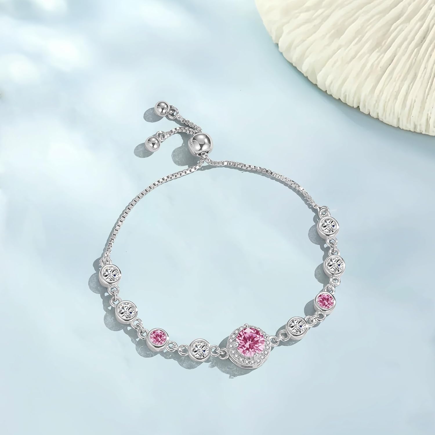 Thumbnail 2 de Loutade Infinity Armband Silber 12-25 cm
