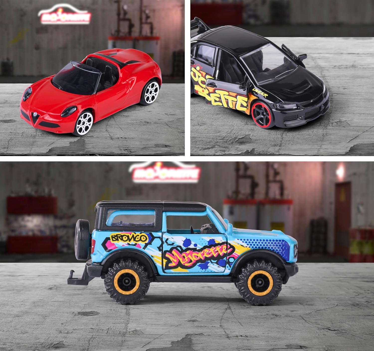 Thumbnail 4 de Majorette Auto-Set Limited Edition 11 (13 Autos) – 9 Street Cars + 4 Graffiti-Modelle aus Metall