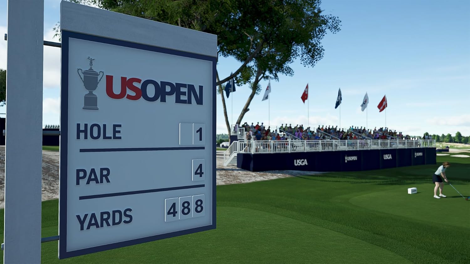 Thumbnail 4 de PGA TOUR 2K25 sur PS5, jeu de golf