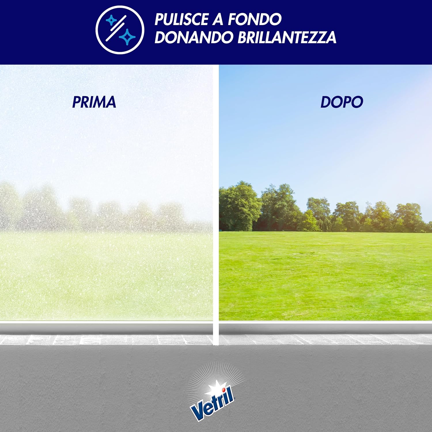 Thumbnail 6 de Vetril Ammoniaca Spray 650 ml x 4 — Vetri e Superfici, azione sgrassante senza aloni