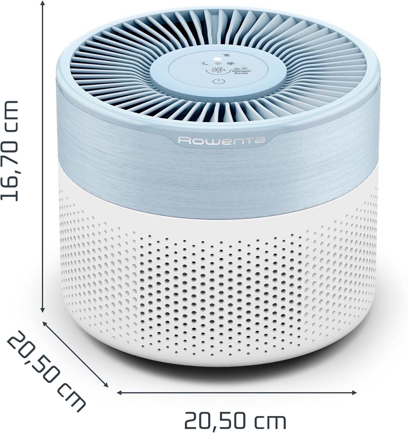 Detalle de Rowenta Pure Air Mini PU1520F0 – oczyszczacz HEPA do 22 m² z trybem nocnym