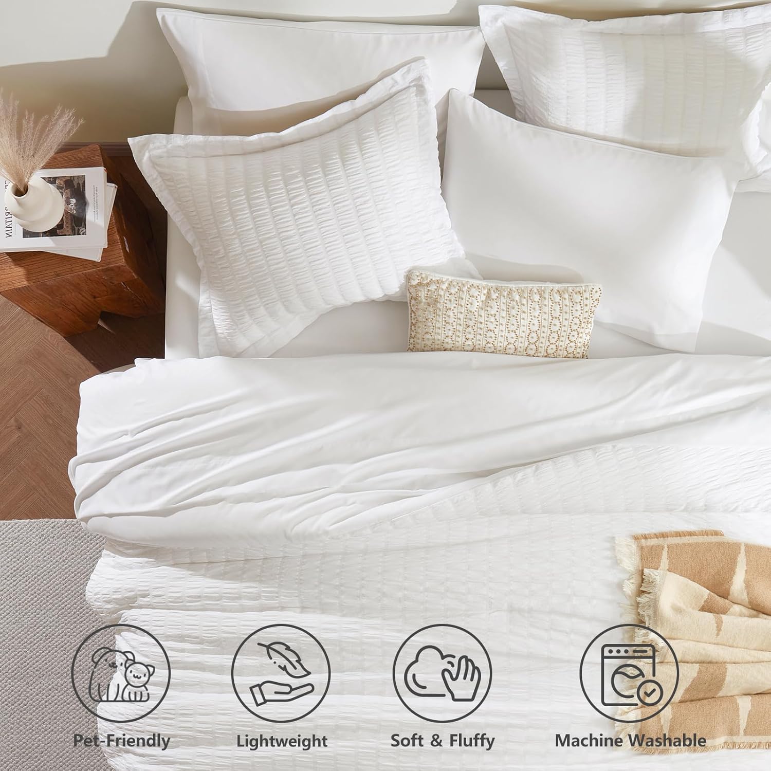 Thumbnail 1 de CozyLux King Size Comforter Set