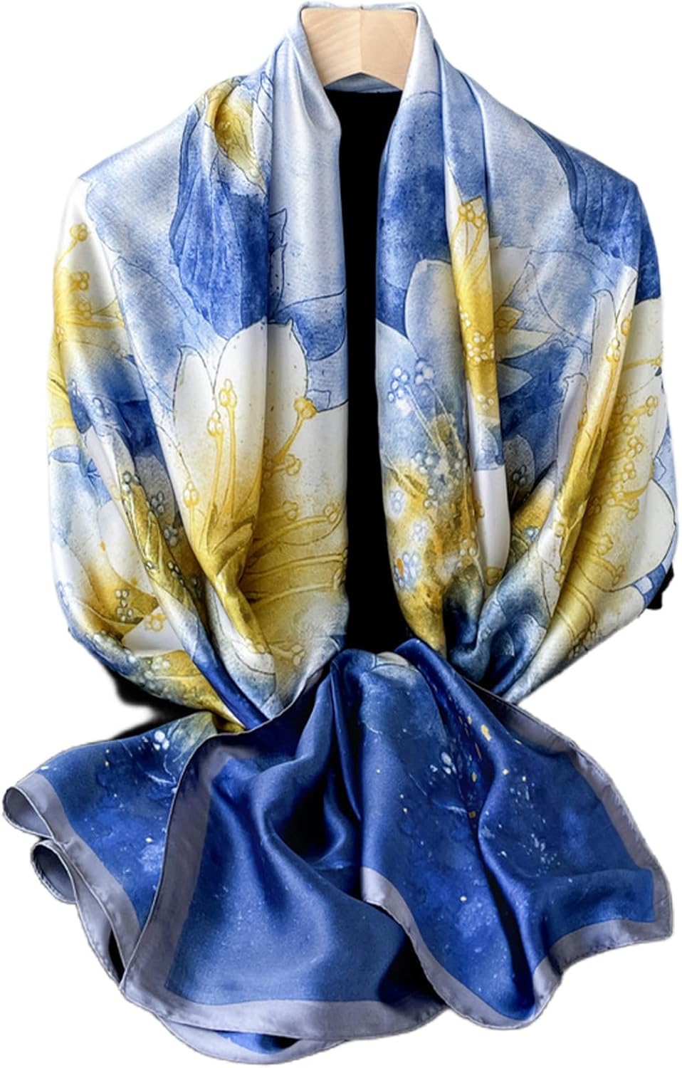 Thumbnail 5 de FAIRYGATE Satin Scarf: Silky Long Scarves for Women – 180 cm x 90 cm