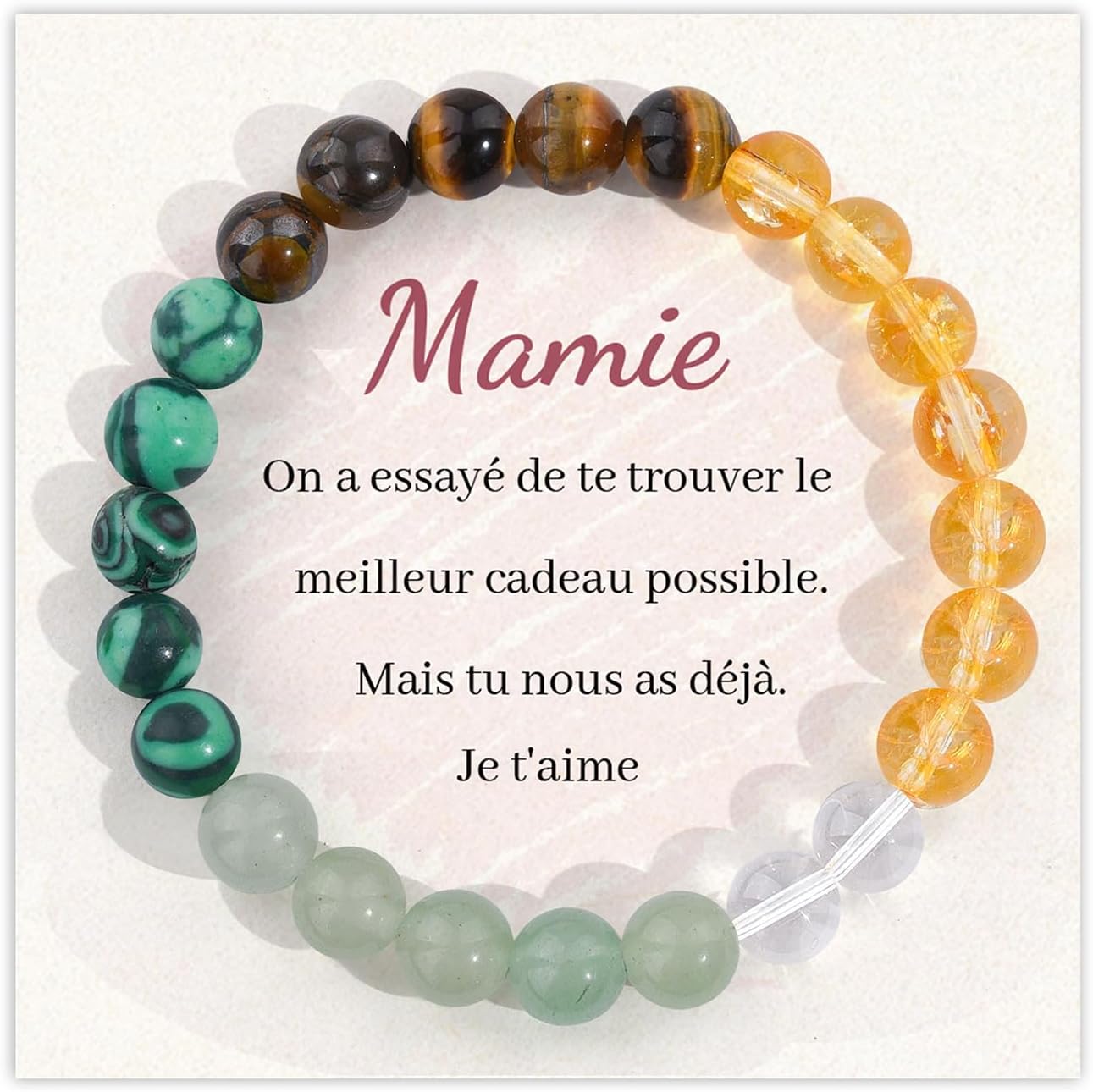 Thumbnail 6 de Seyaa Bracelet Argenté avec Améthyste naturelle — Cadeau Fête des Mères pour Maman, Belle-Mère, Amie