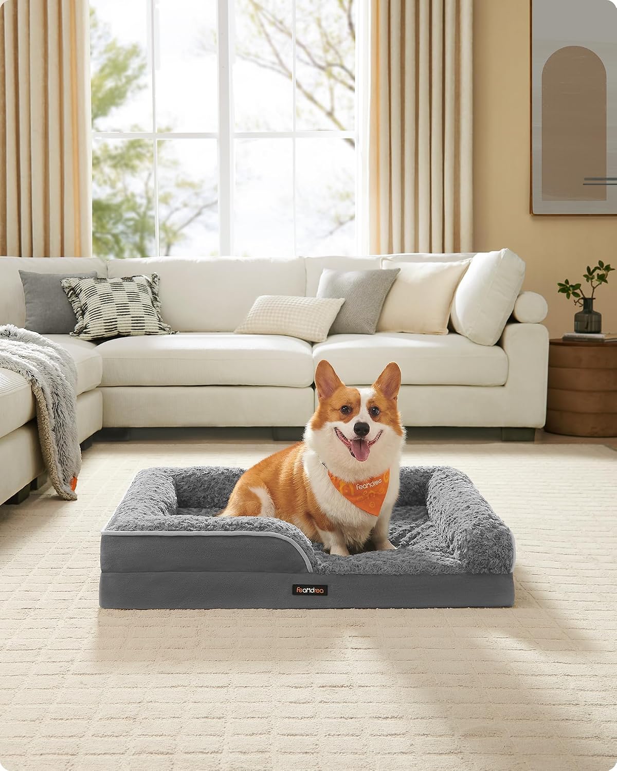 Detalle 2 de Feandrea Large Orthopedic Memory Foam Dog Bed