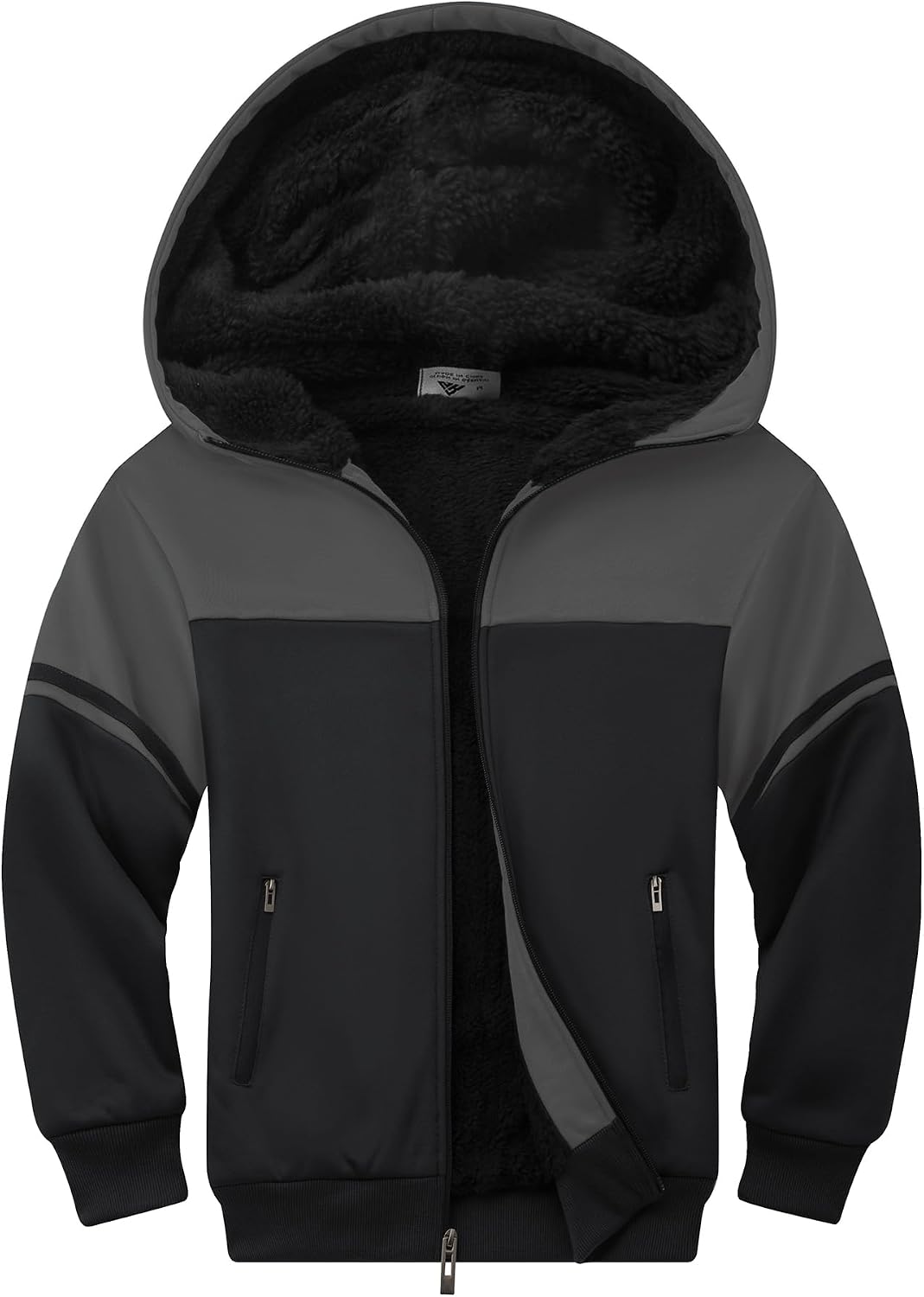 Detalle de Veste polaire à capuche enfant 6-15 ans